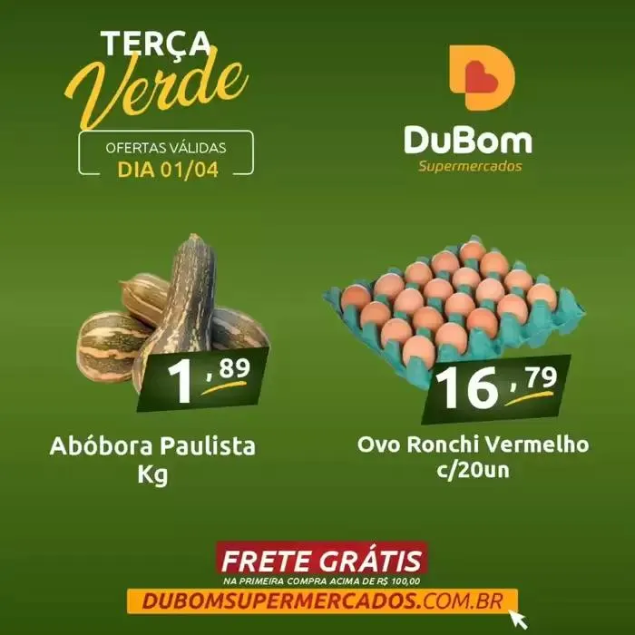 Encarte de Ofertas exclusivas para nossos clientes 1 de abril até 4 de abril 2025 - Pagina 1