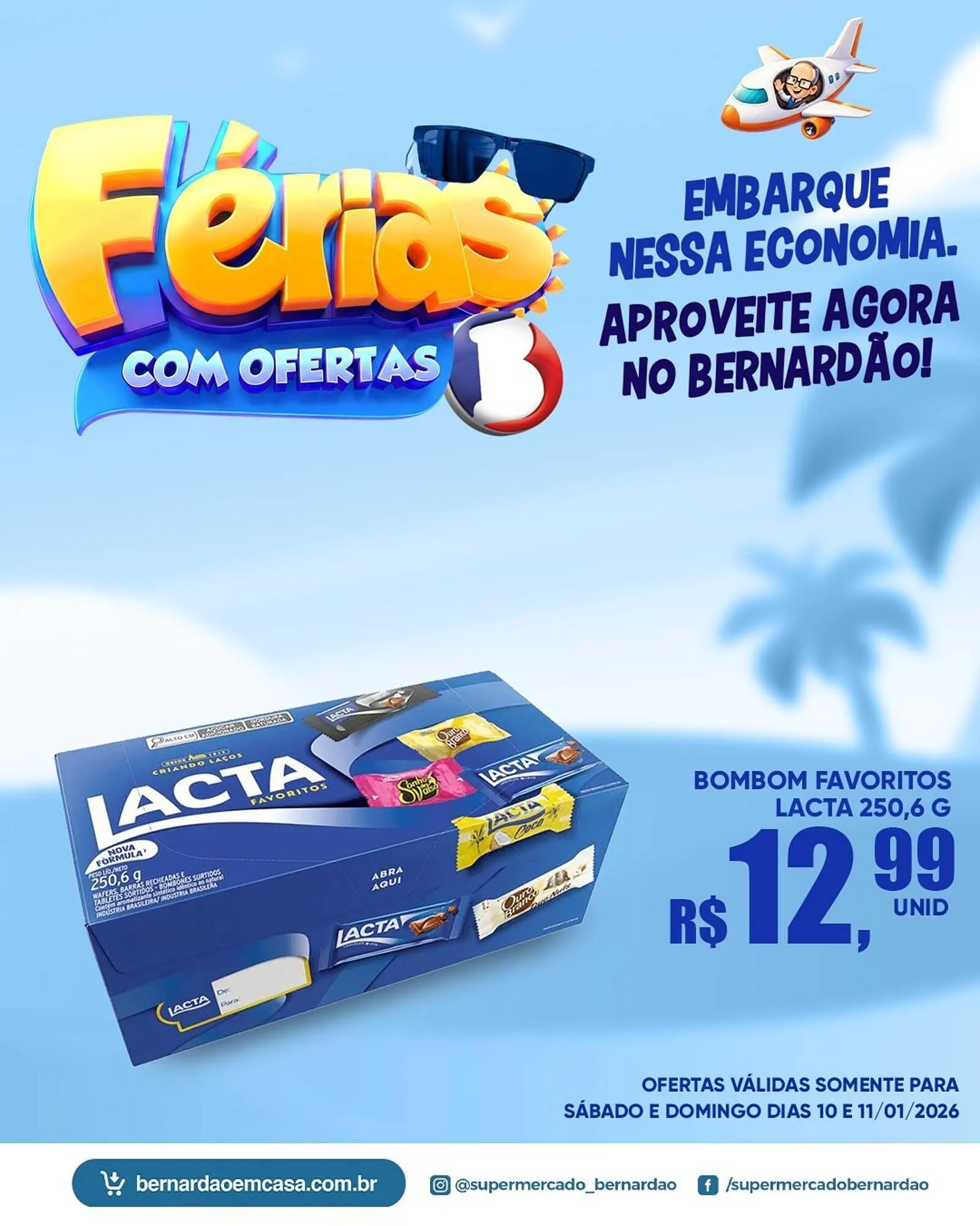 Encarte de Catálogo Supermercado Bernardão 10 de janeiro até 11 de janeiro 2026 - Pagina 2