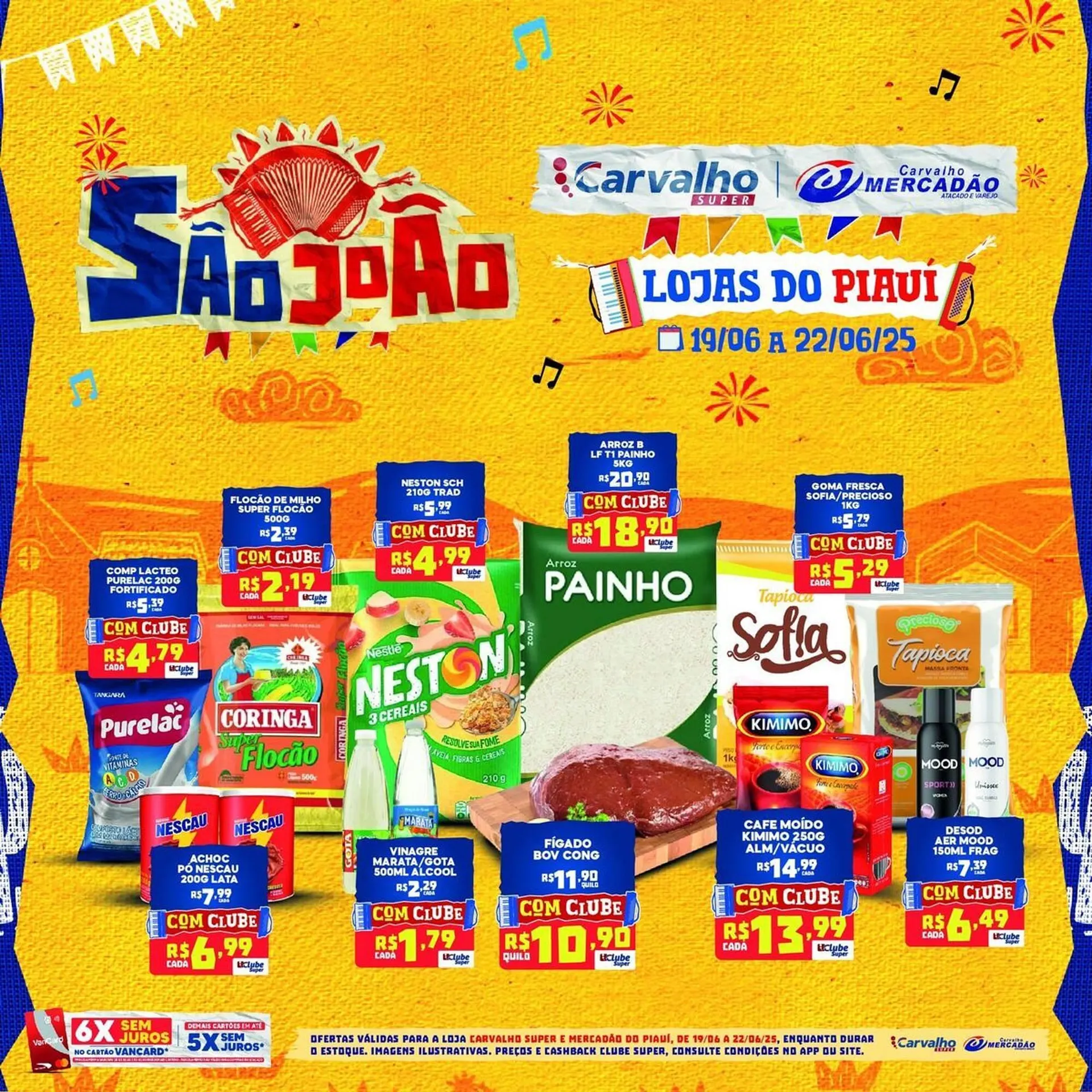 Encarte de Catálogo Carvalho Supermercado 19 de junho até 22 de junho 2025 - Pagina 3