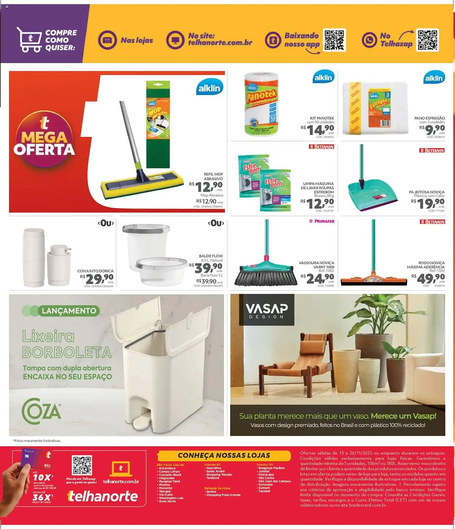 Encarte de Catálogo Telhanorte 13 de novembro até 27 de novembro 2025 - Pagina 16