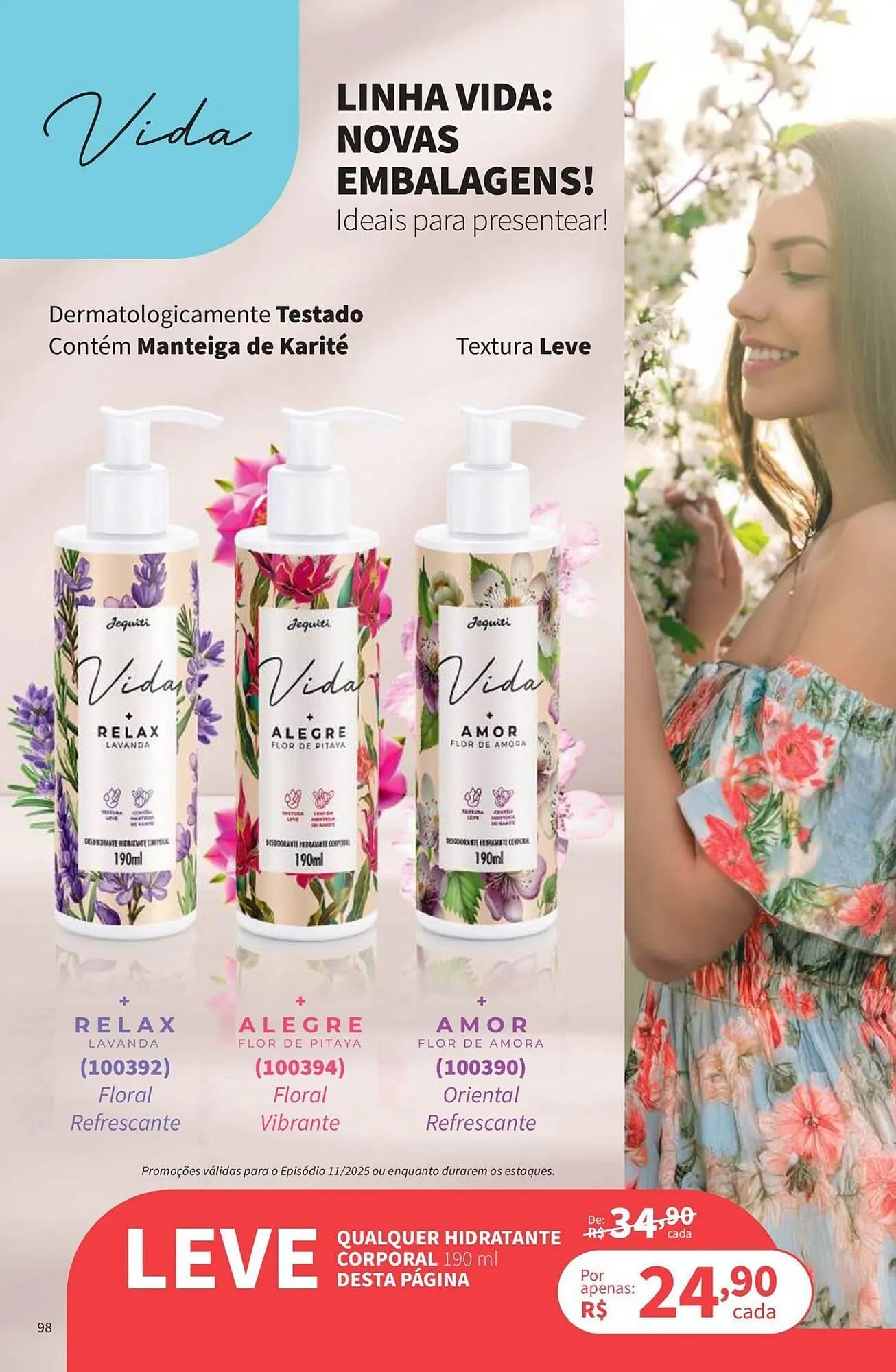 Encarte de Catálogo Jequiti 1 de novembro até 30 de novembro 2025 - Pagina 98