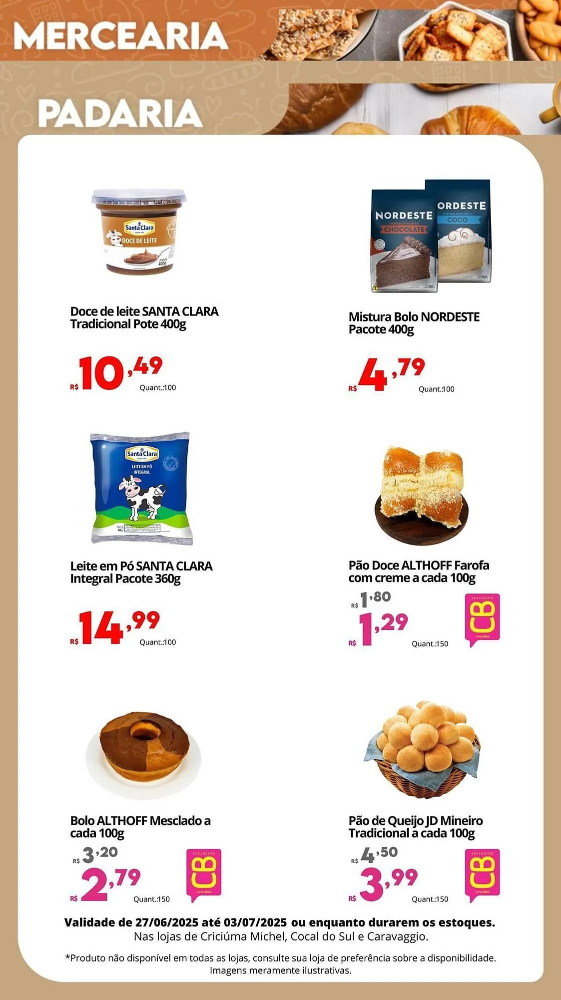 Encarte de Catálogo Althoff Supermercados 27 de junho até 3 de julho 2025 - Pagina 3