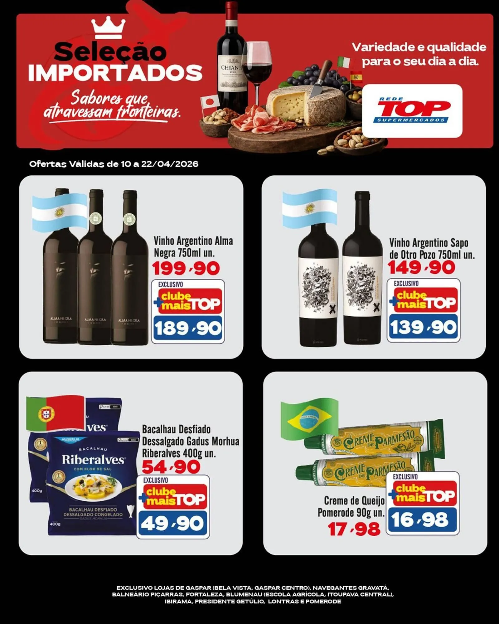 Encarte de Encarte Rede Top 10 de abril até 22 de abril 2026 - Pagina 2