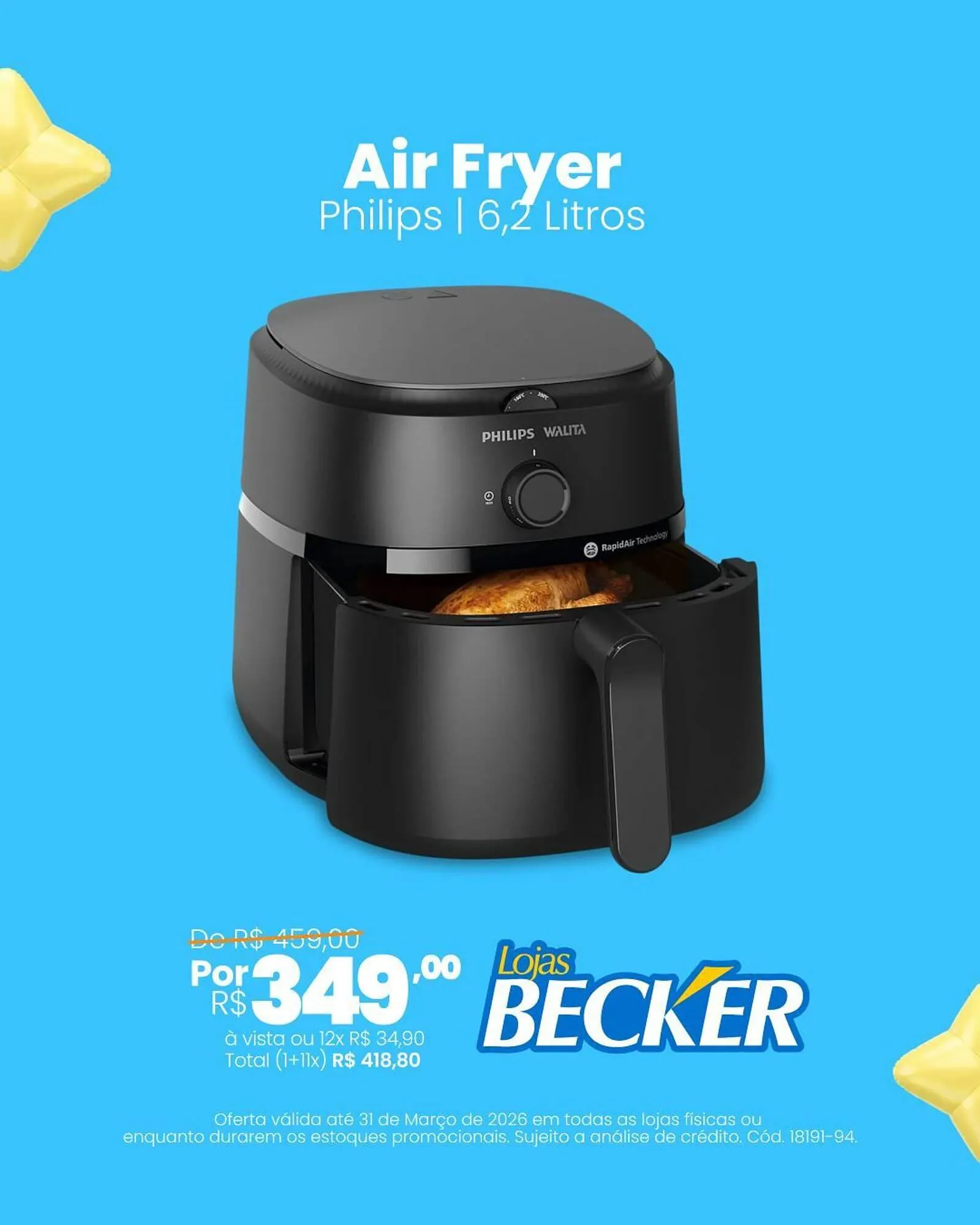 Encarte de Folheto Lojas Becker 26 de março até 31 de março 2026 - Pagina 1