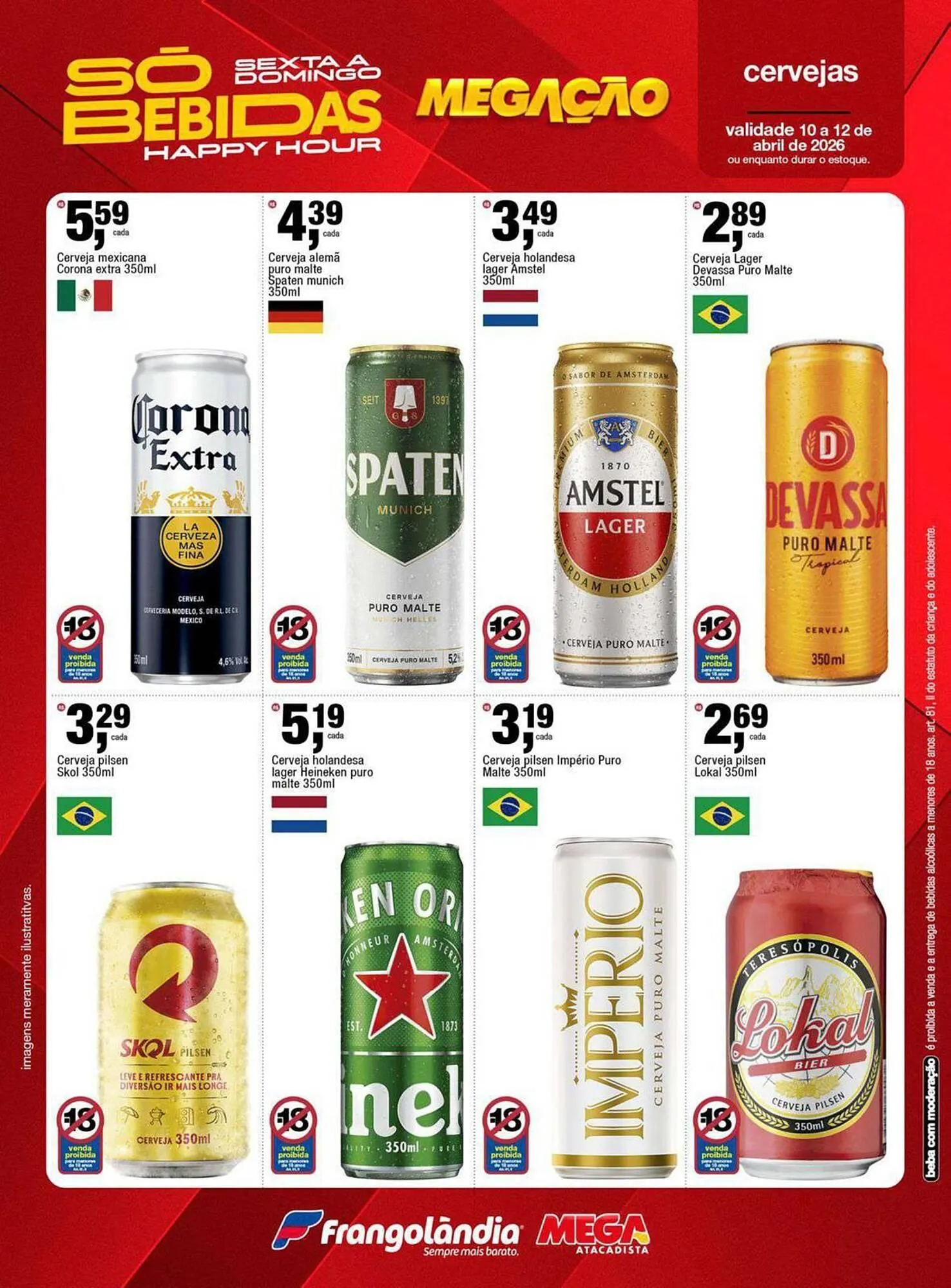 Encarte de Encarte Frangolândia 10 de abril até 12 de abril 2026 - Pagina 9