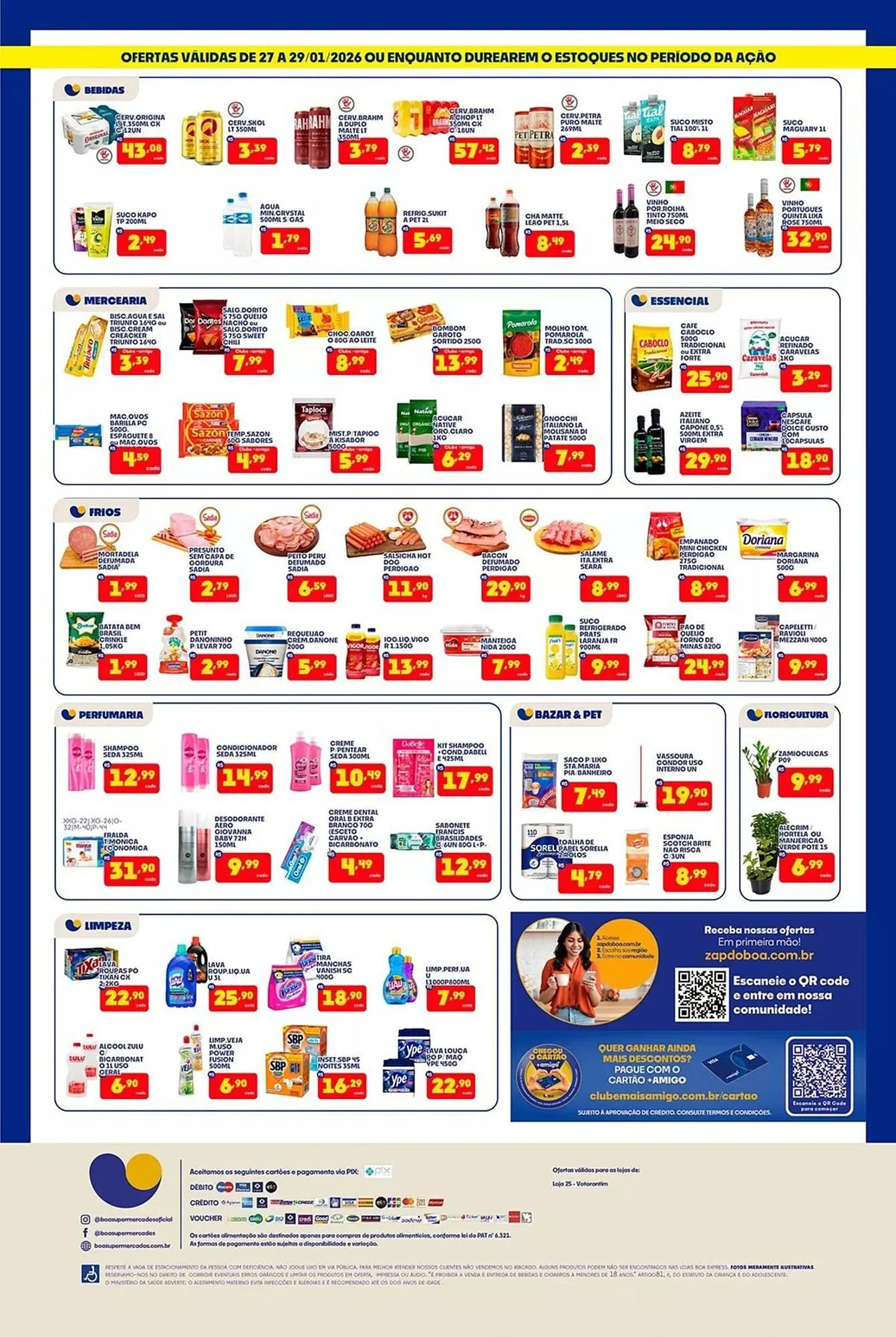 Encarte de Tabloide Boa Supermercados 27 de janeiro até 29 de janeiro 2026 - Pagina 2