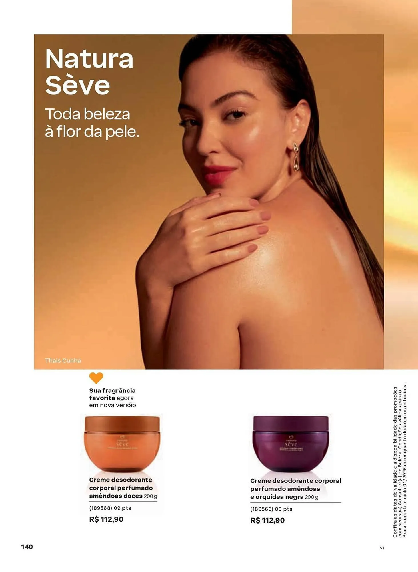 Encarte de Catálogo Natura 1 de janeiro até 31 de janeiro 2026 - Pagina 140