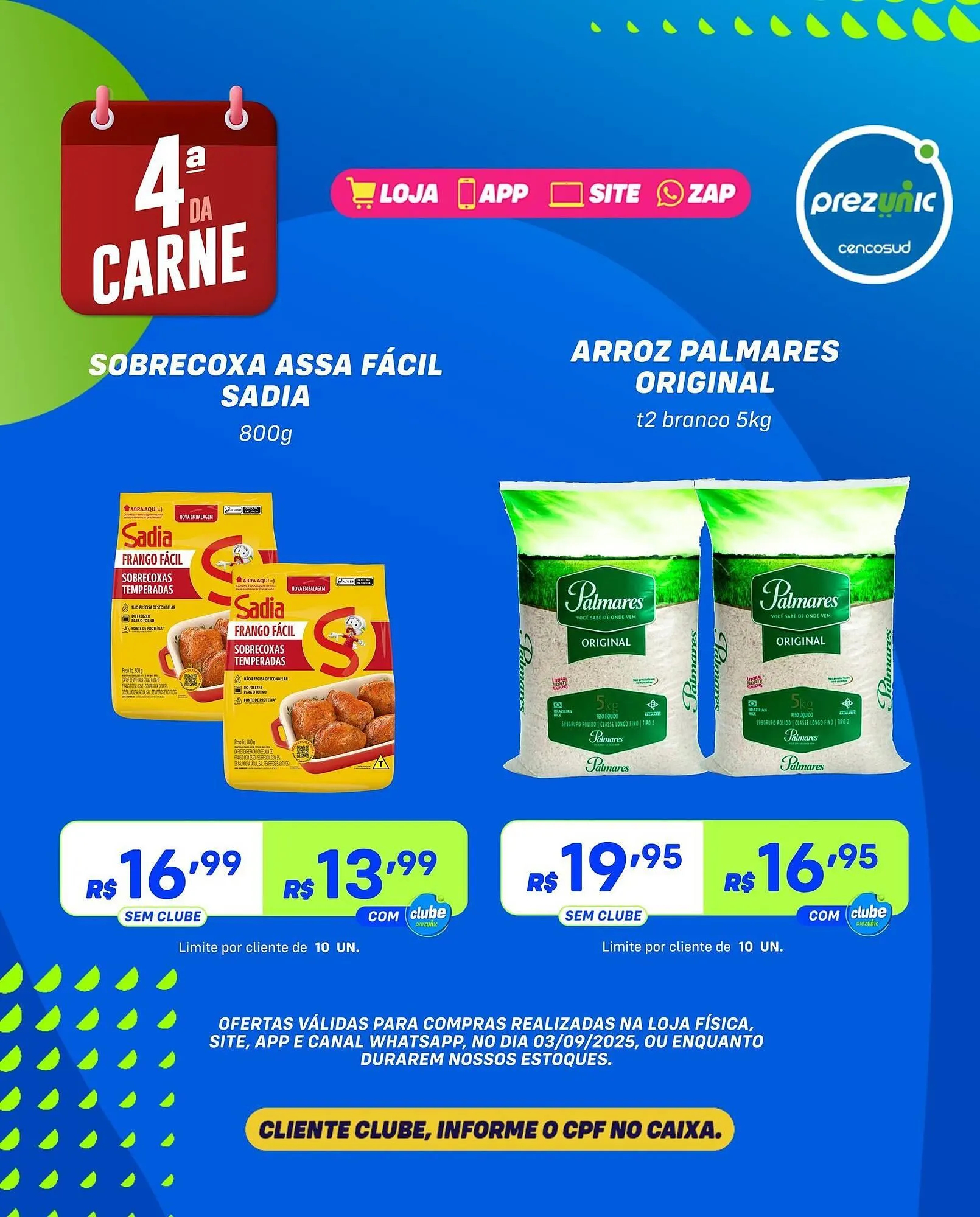 Encarte de Encarte Prezunic 3 de setembro até 3 de setembro 2025 - Pagina 4