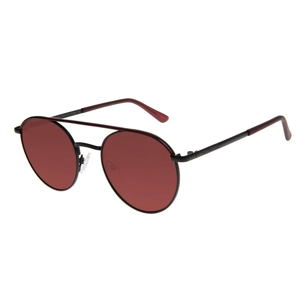 Óculos de Sol Unissex Chilli Beans Redondo MT Vinho - OC.MT.3707.1701 M