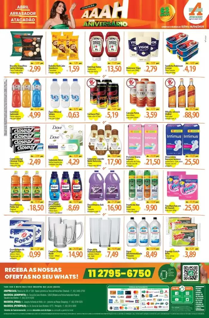 Encarte de Atacadão - Super Ofertas 11 de abril até 16 de abril 2025 - Pagina 4