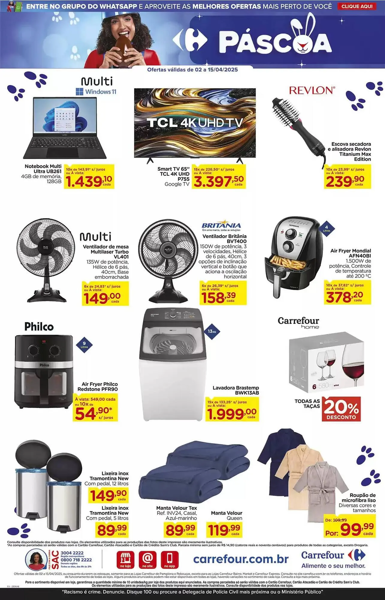 Encarte de Catálogo Carrefour 2 de abril até 15 de abril 2025 - Pagina 5