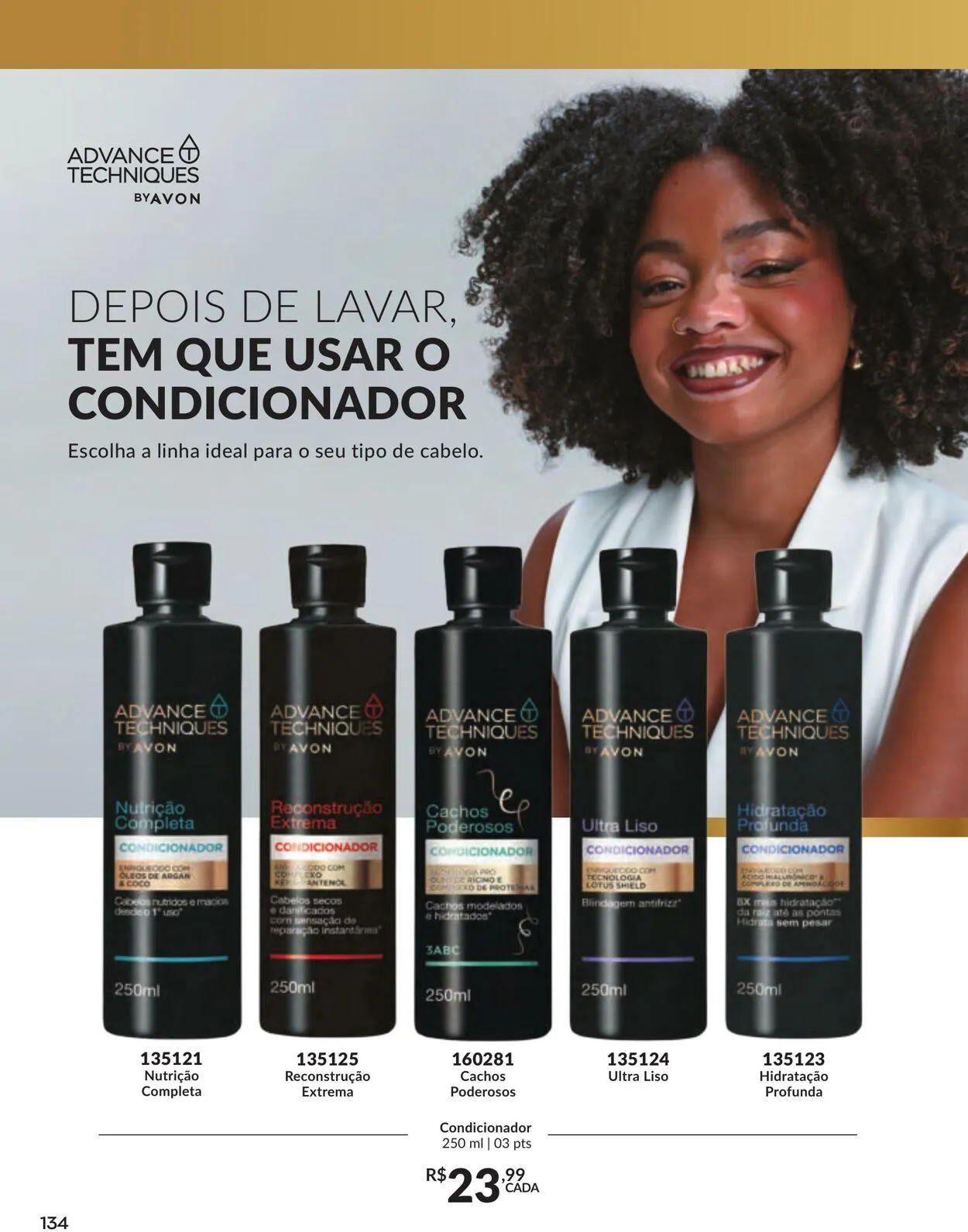 Encarte de Avon 16 de julho até 30 de julho 2025 - Pagina 134