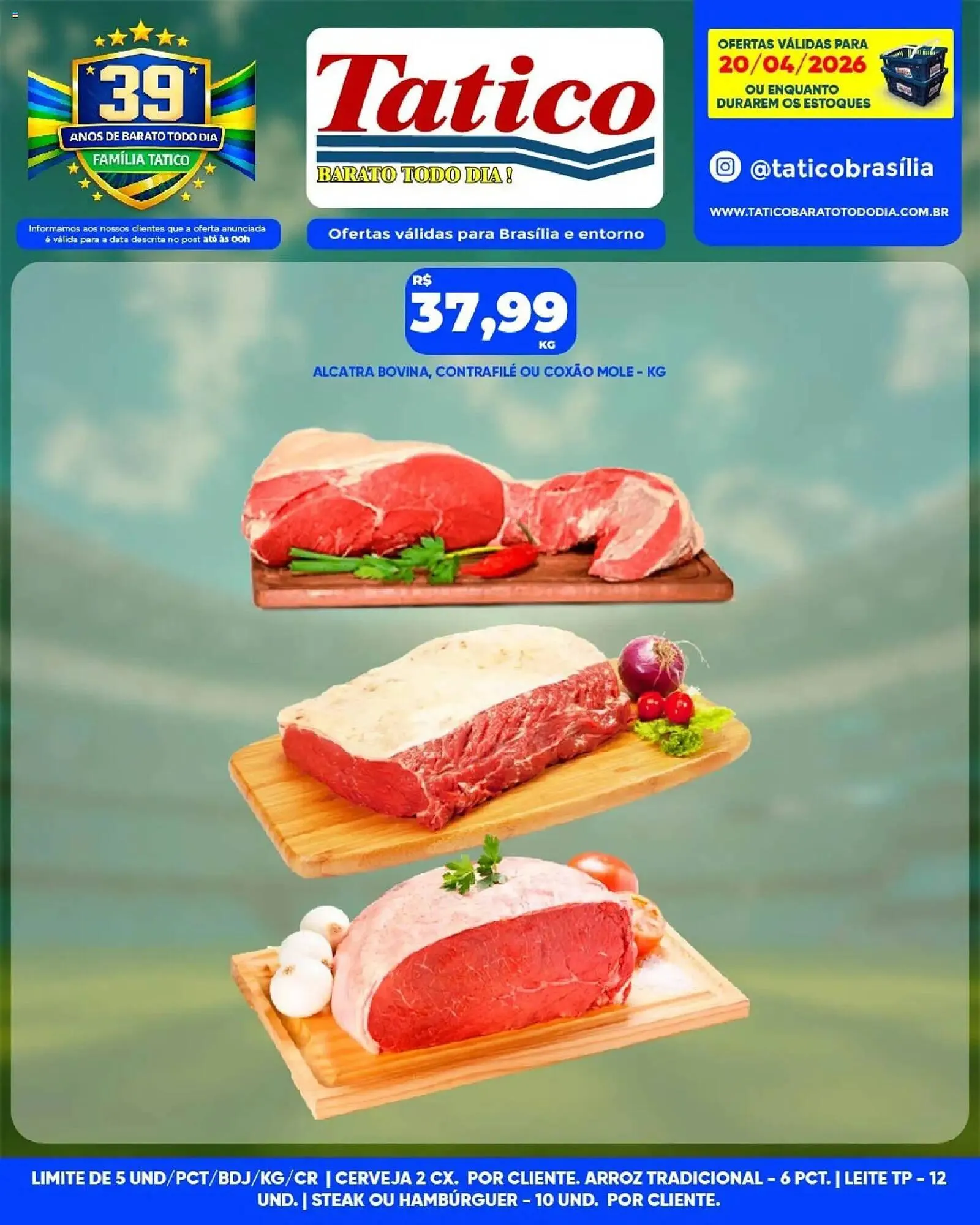 Encarte de Tabloide Tatico 20 de abril até 20 de abril 2026 - Pagina 13