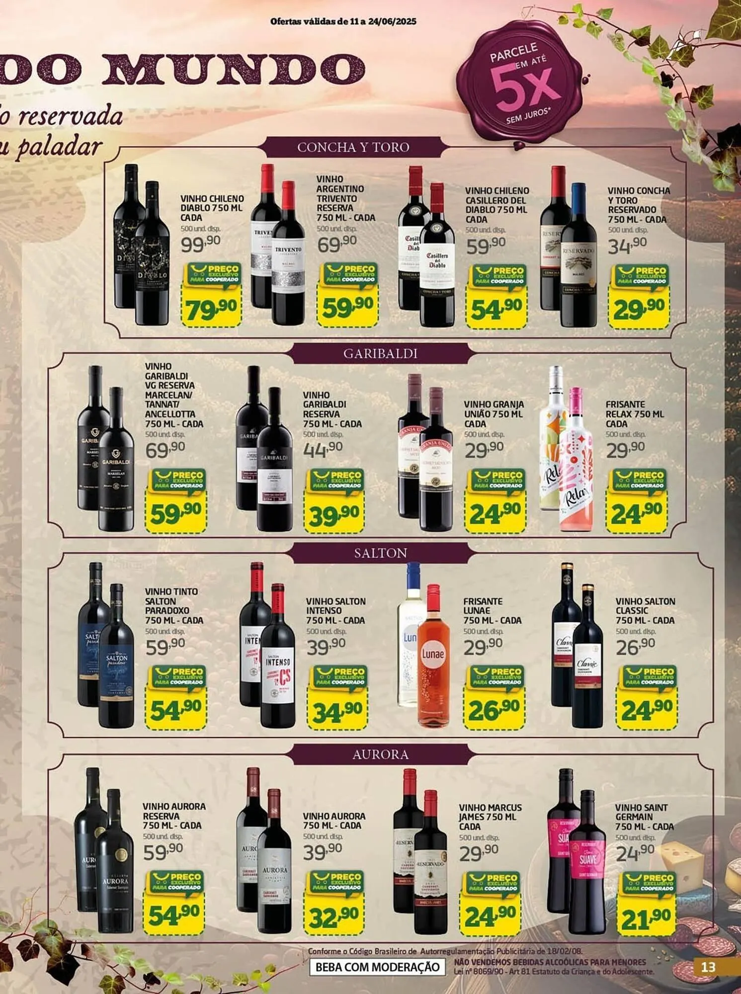 Encarte de Catálogo Cooper 11 de junho até 24 de junho 2025 - Pagina 13