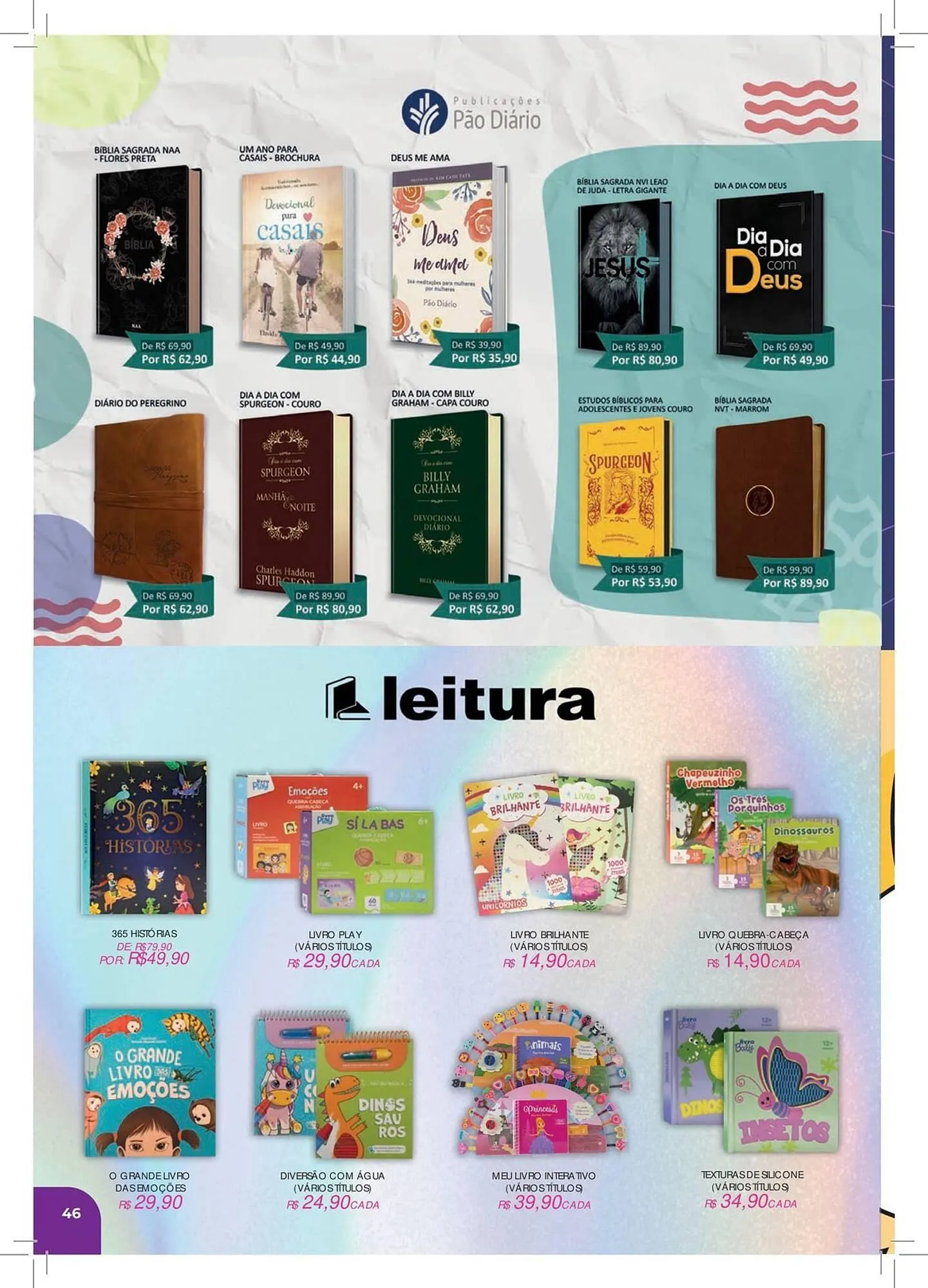 Encarte de Catálogo Livraria Leitura 2 de março até 31 de março 2026 - Pagina 46