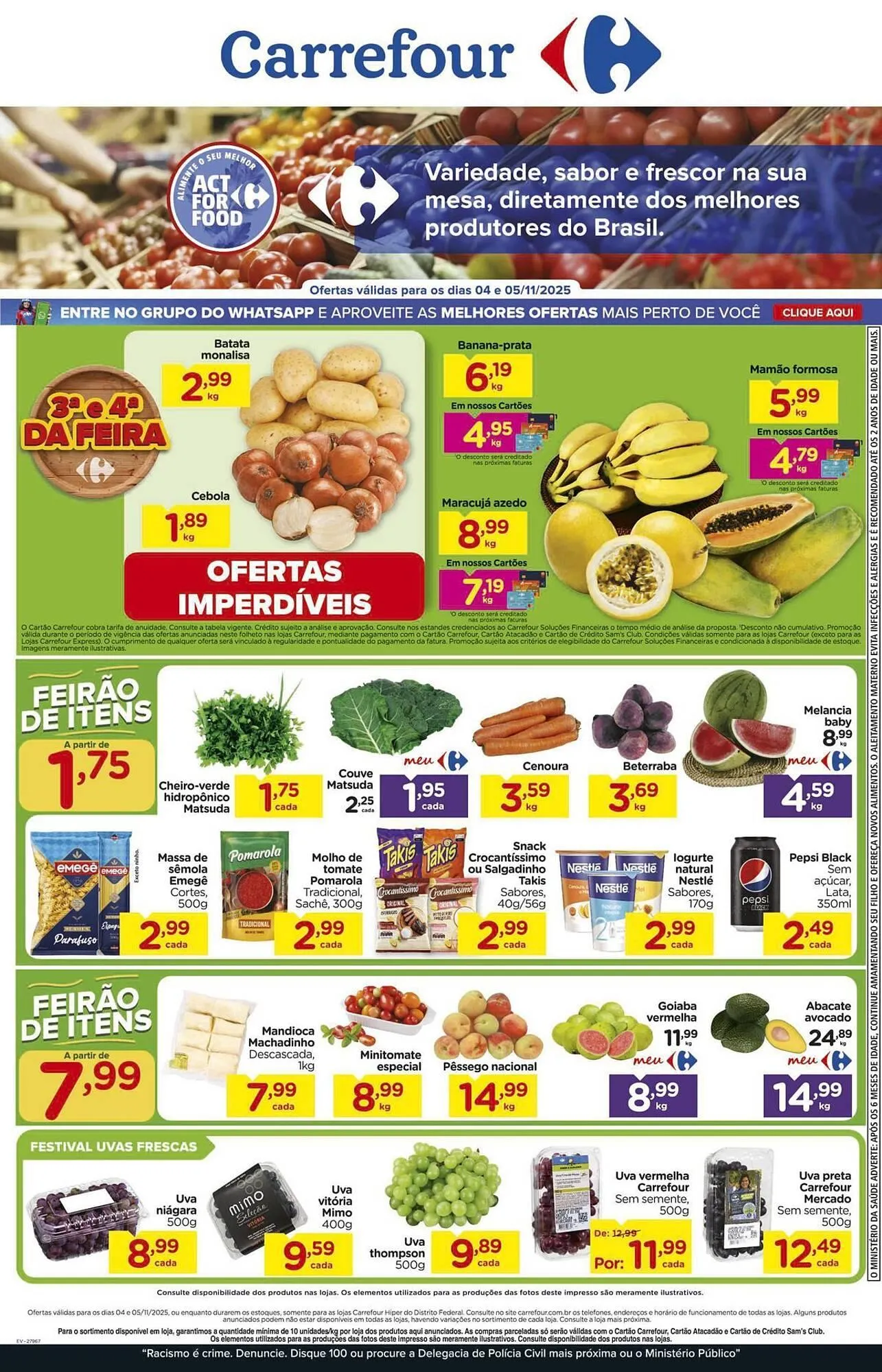 Folheto Carrefour - 1