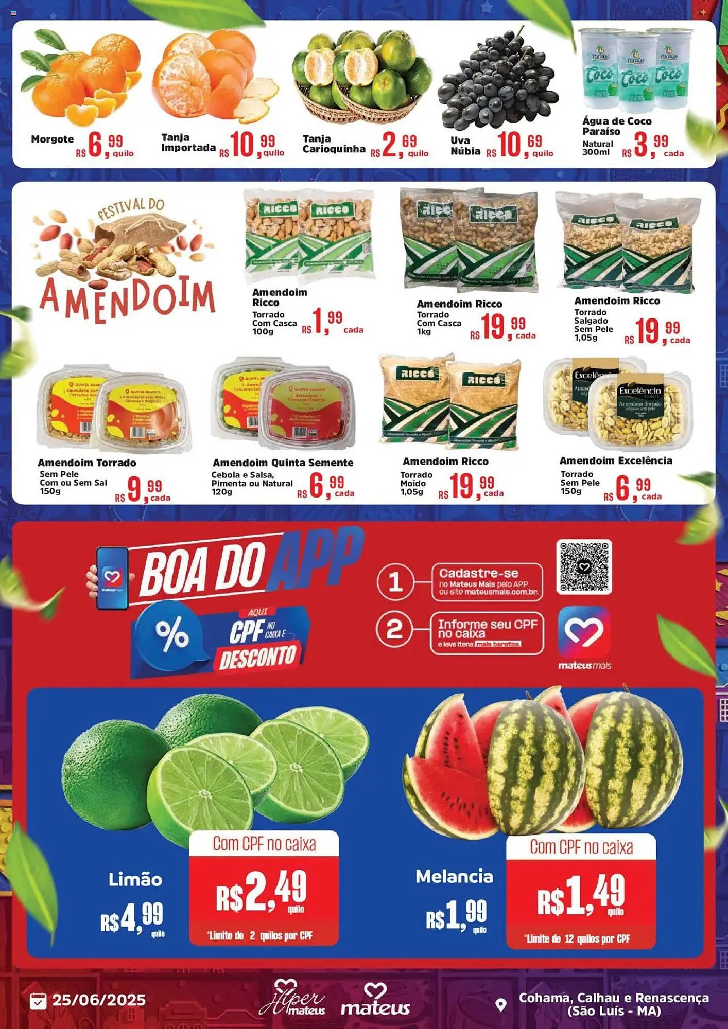 Encarte de Catálogo Supermercados Mateus 25 de junho até 25 de junho 2025 - Pagina 2