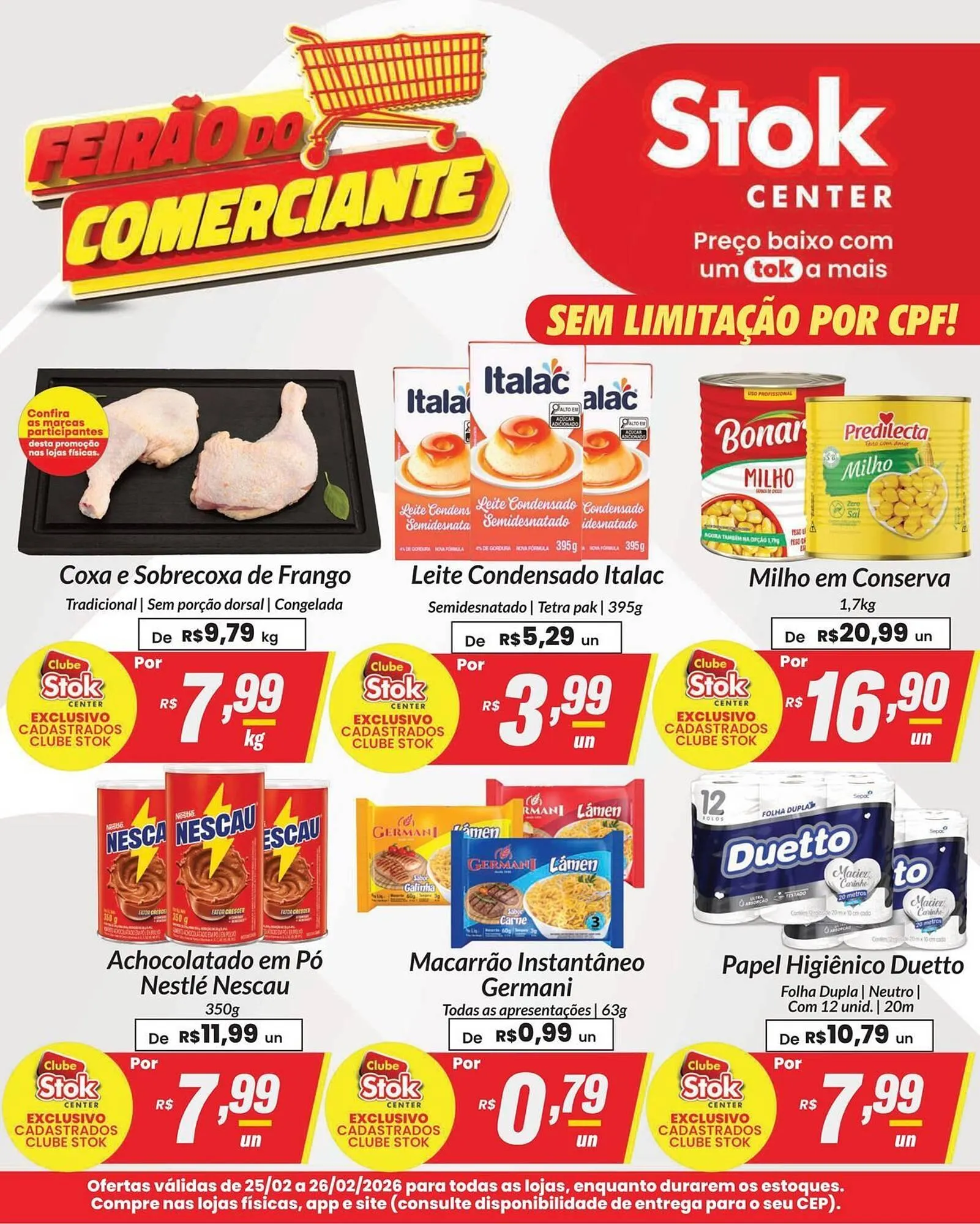Encarte de Encarte Stok Center 25 de fevereiro até 26 de fevereiro 2026 - Pagina 1