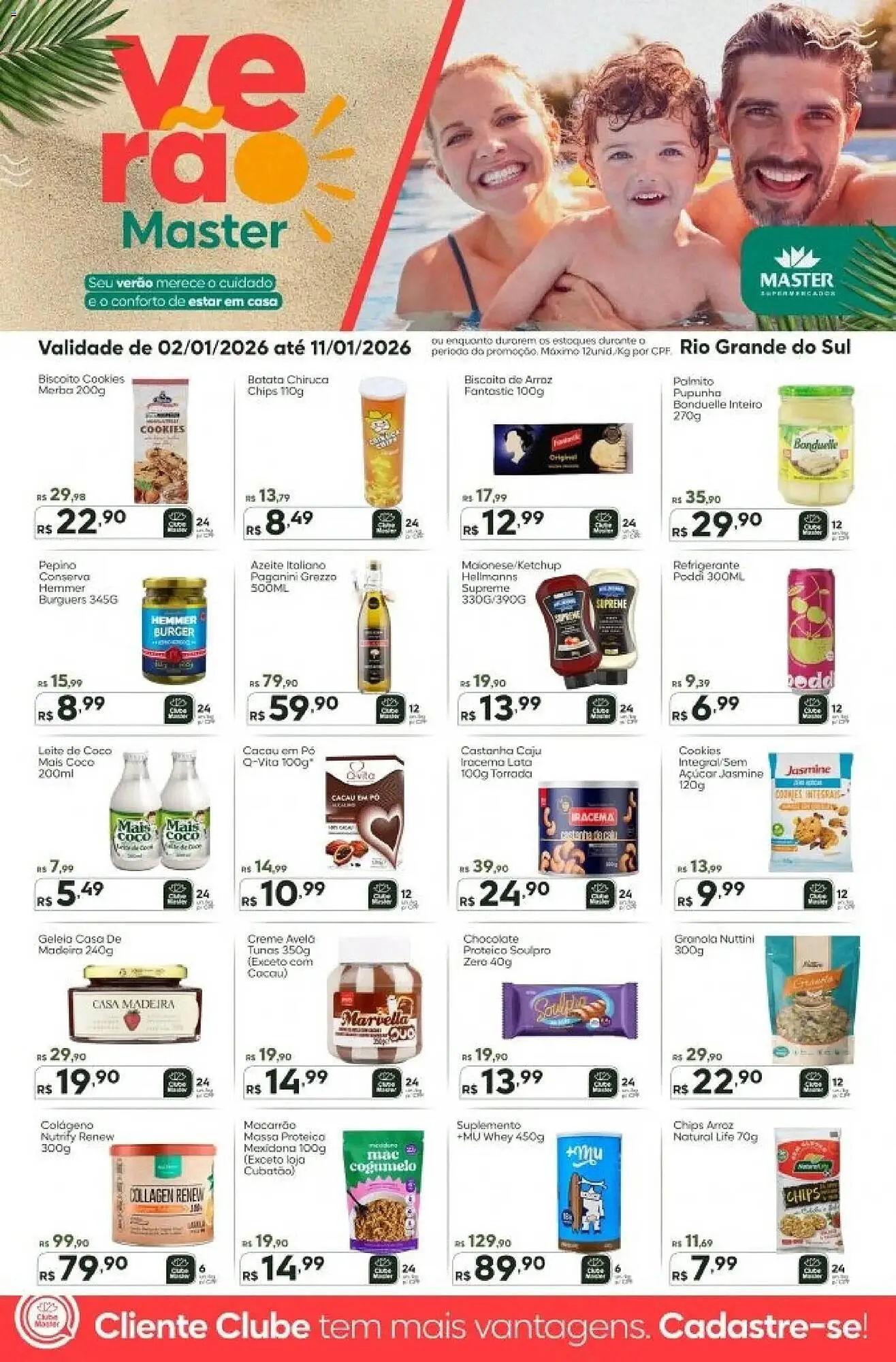 Encarte de Folheto Master Supermercados 2 de janeiro até 1 de fevereiro 2026 - Pagina 6