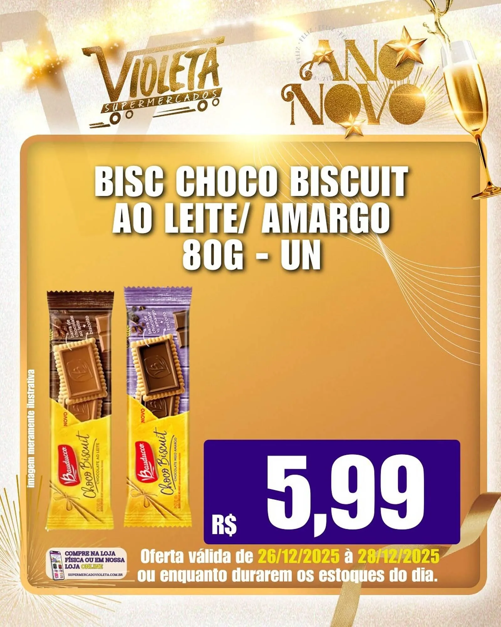 Encarte de Catálogo Violeta Supermercados 26 de dezembro até 28 de dezembro 2025 - Pagina 5