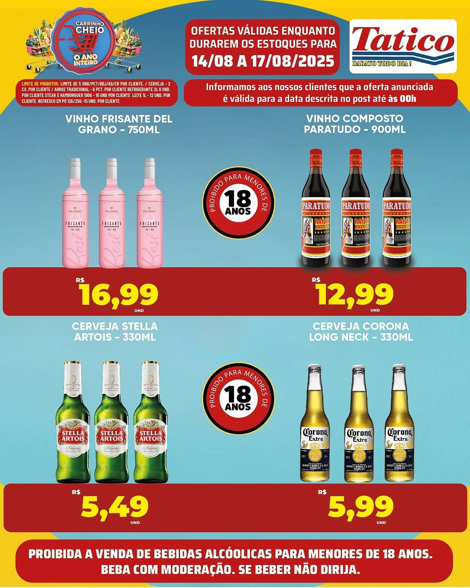 Encarte de Catálogo Tatico 14 de agosto até 17 de agosto 2025 - Pagina 2