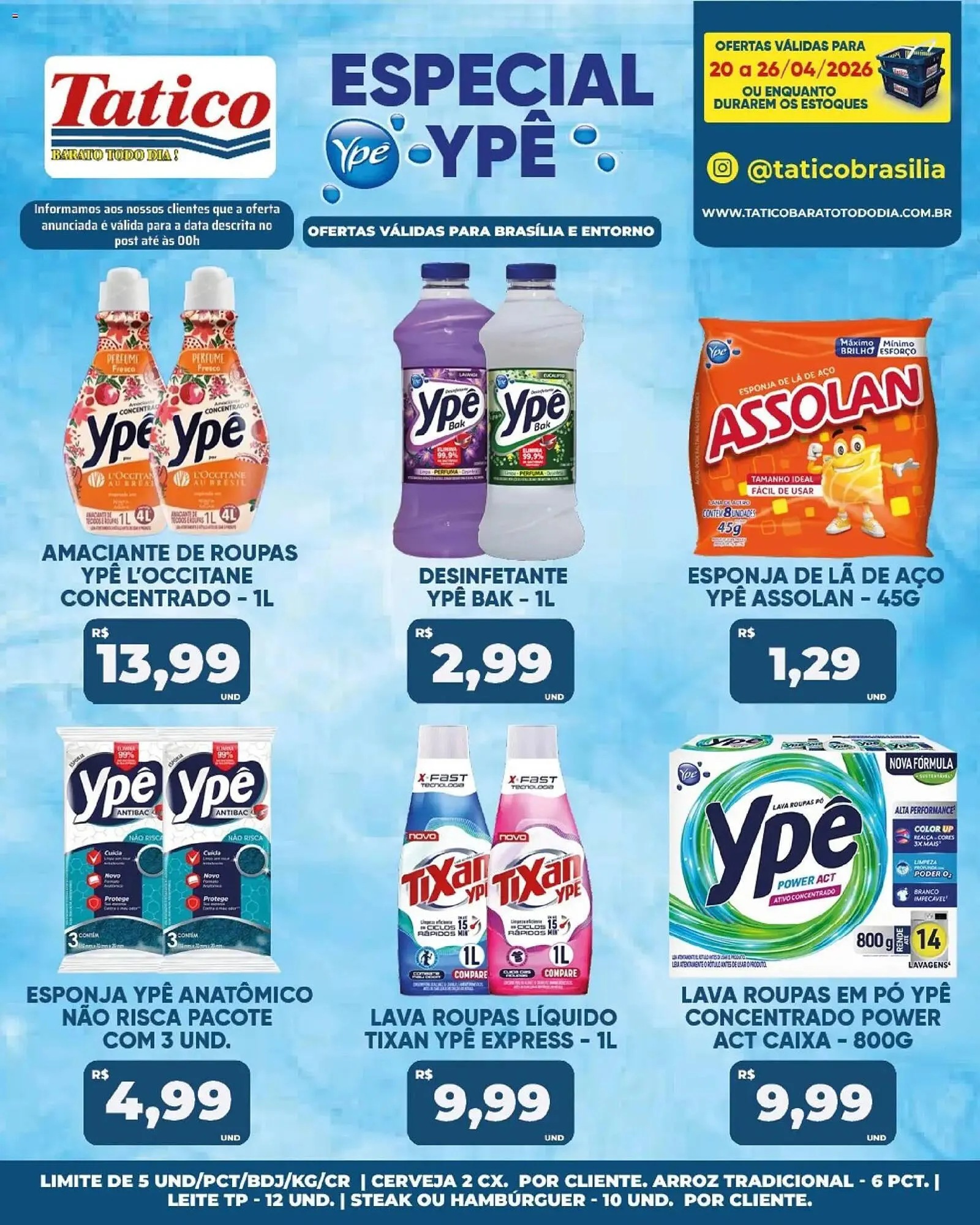 Encarte de Tabloide Tatico 20 de abril até 20 de abril 2026 - Pagina 18