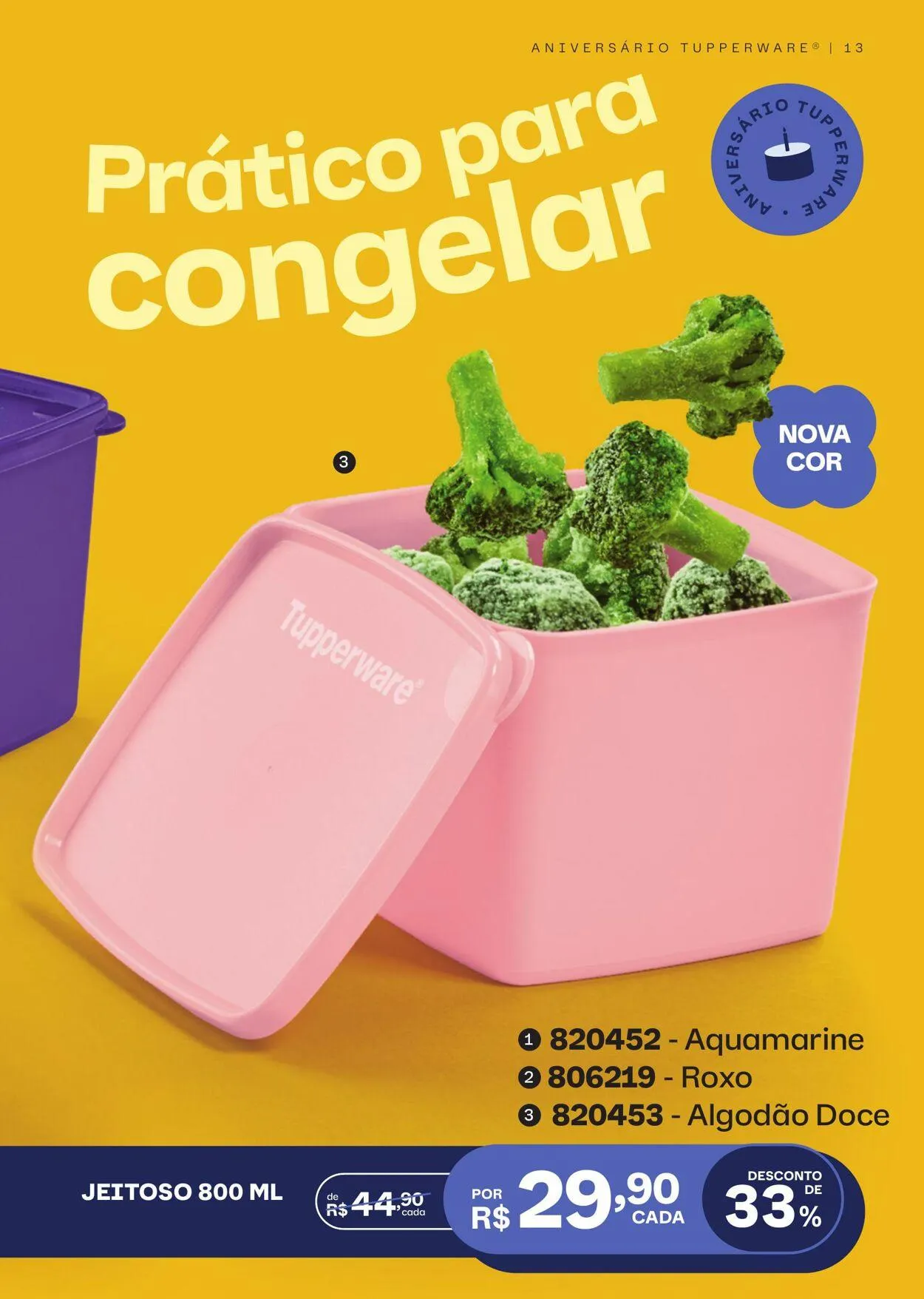 Encarte de Tupperware 1 de maio até 31 de maio 2025 - Pagina 13