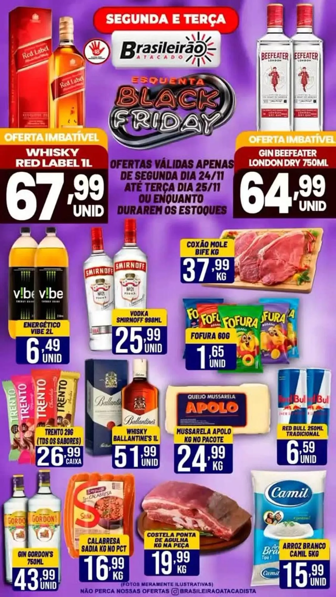 Encarte de Folheto Brasileirão Atacado 24 de novembro até 25 de novembro 2025 - Pagina 1