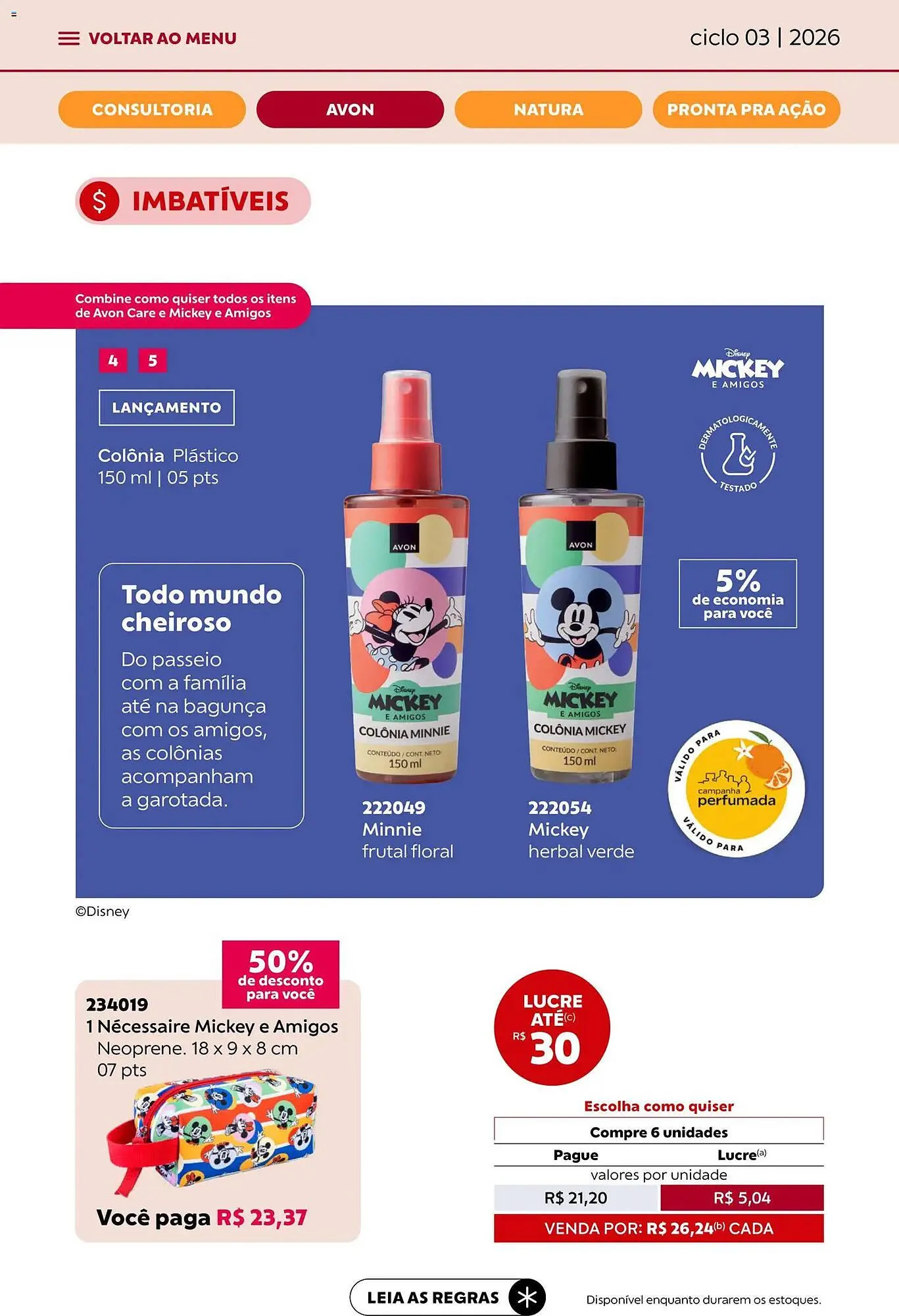 Encarte de Catálogo Avon 15 de janeiro até 12 de fevereiro 2026 - Pagina 19