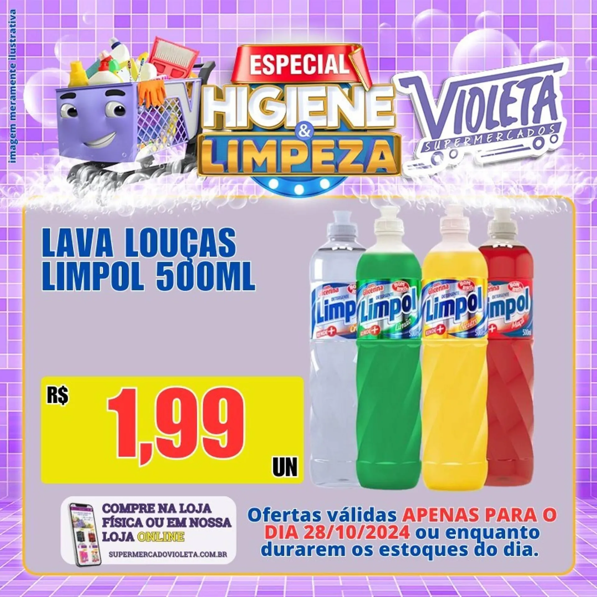 Encarte de Catálogo Violeta Supermercados 28 de outubro até 28 de outubro 2024 - Pagina 3