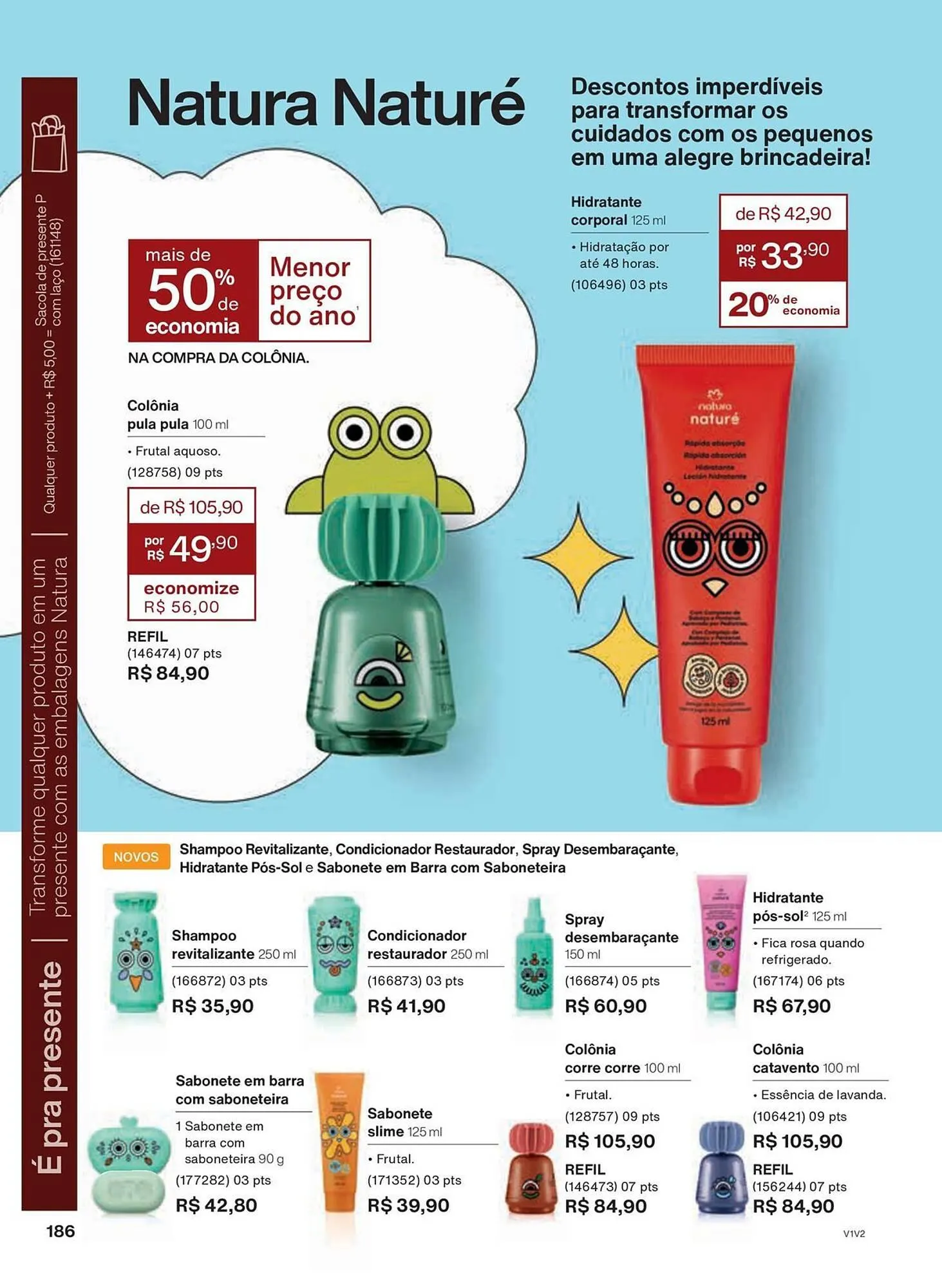 Encarte de Catálogo Natura 30 de outubro até 30 de novembro 2025 - Pagina 186