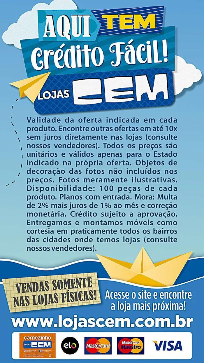 Encarte de Ofertas Lojas Cem 1 de agosto até 17 de agosto 2024 - Pagina 130