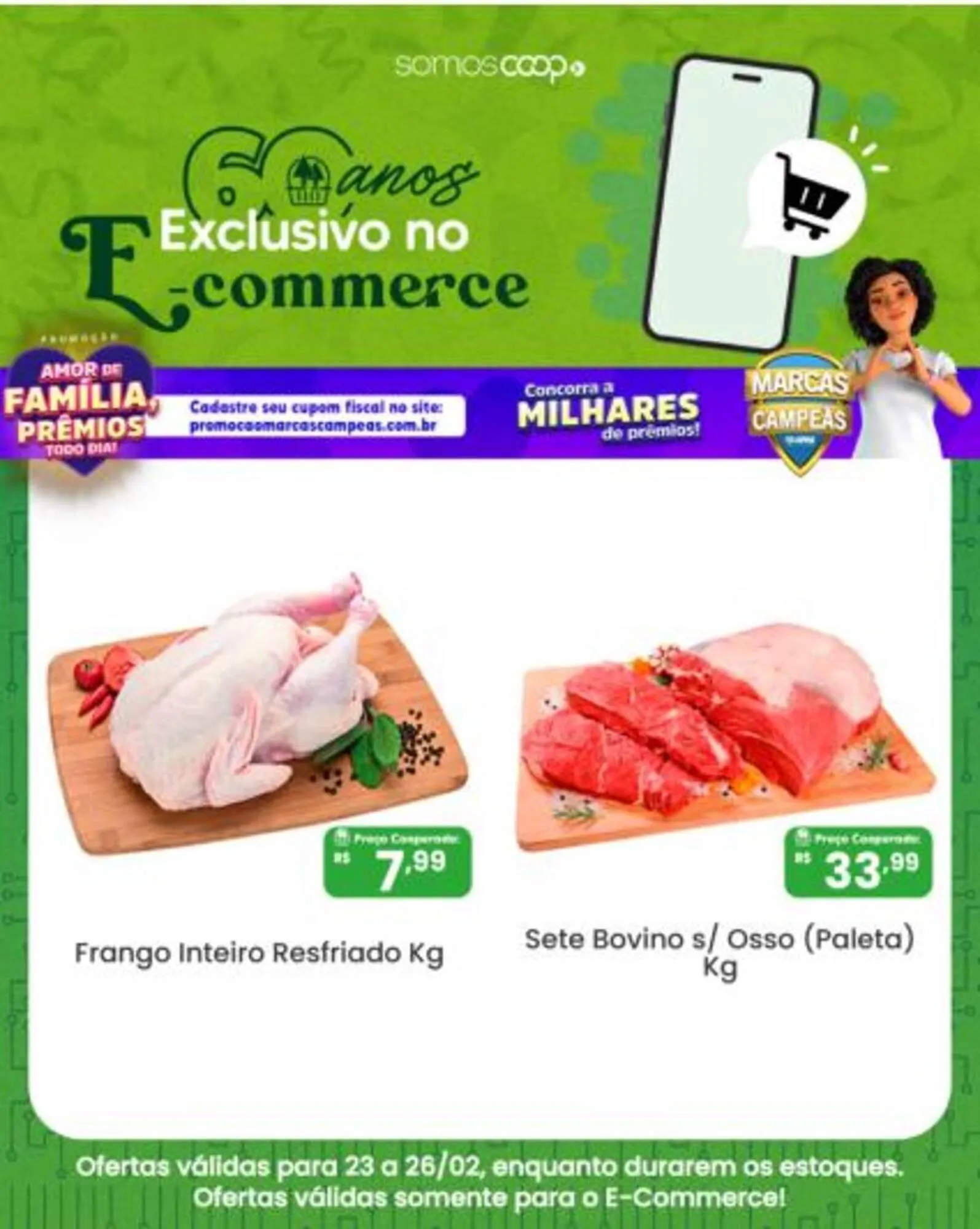 Encarte de Tabloide Coocerqui 23 de fevereiro até 26 de fevereiro 2026 - Pagina 1