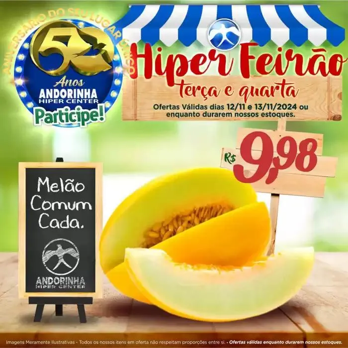 Encarte de Andorinha Hipermercado Hiper Feirão 12 de novembro até 13 de novembro 2024 - Pagina 14