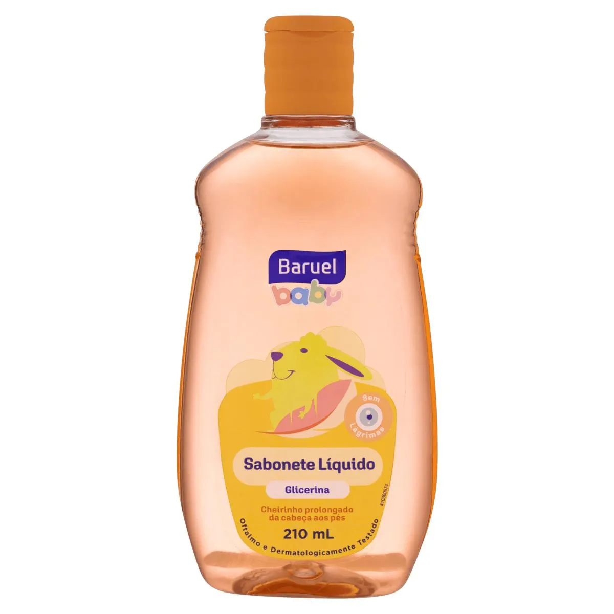Sabonete Líquido de Glicerina da Cabeça aos Pés Baruel Baby Frasco 210ml