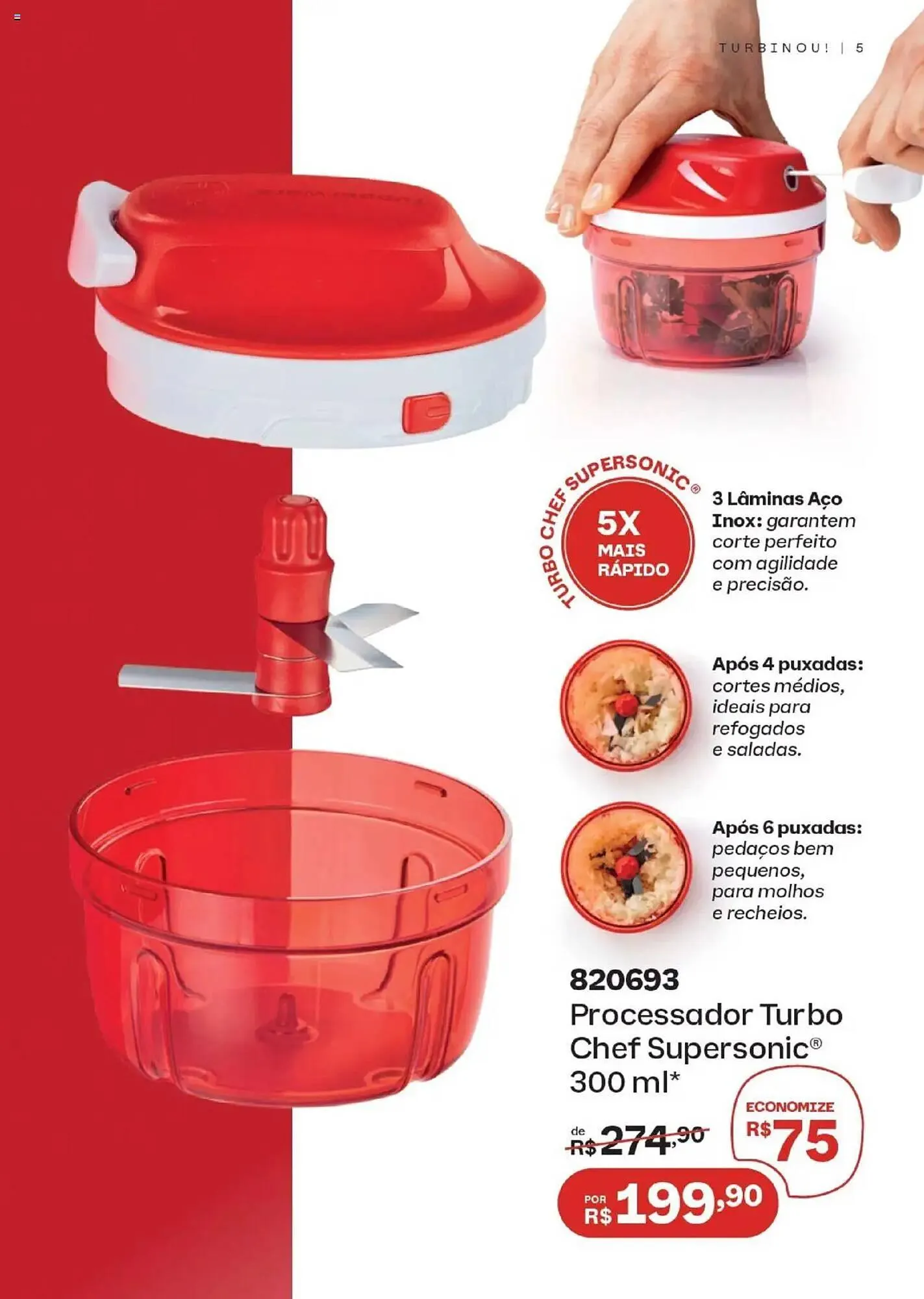 Encarte de Catálogo Tupperware 1 de agosto até 31 de agosto 2025 - Pagina 5