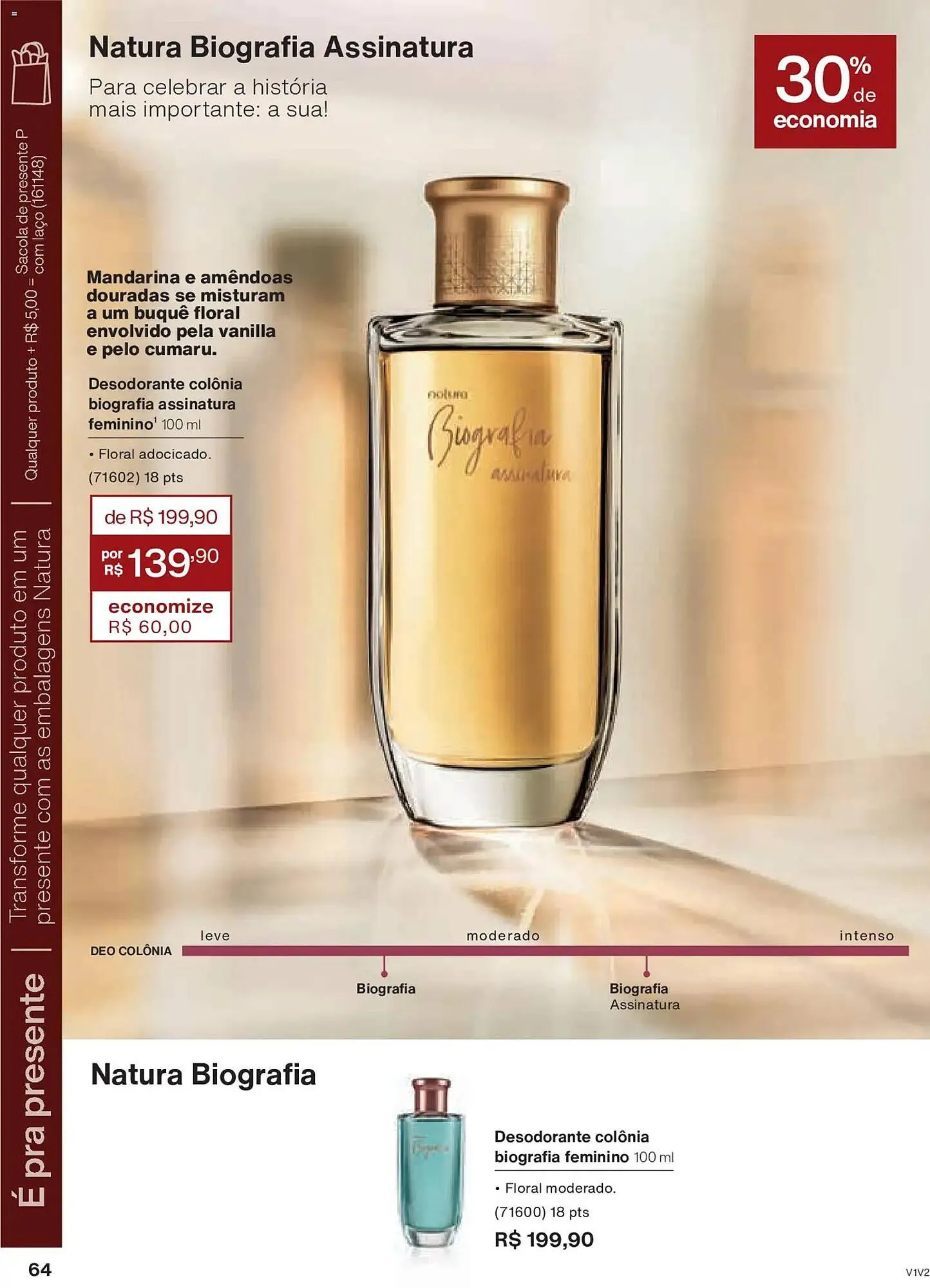 Encarte de Catálogo Natura 26 de novembro até 26 de dezembro 2025 - Pagina 64