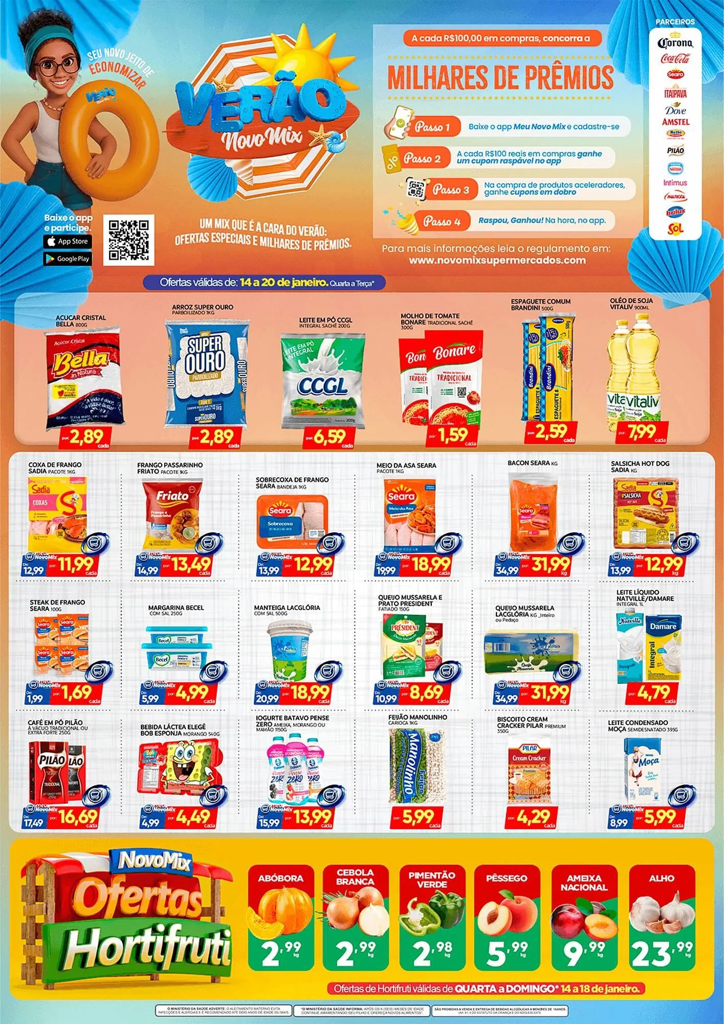 Encarte de Encarte Novo Mix 14 de janeiro até 20 de janeiro 2026 - Pagina 1