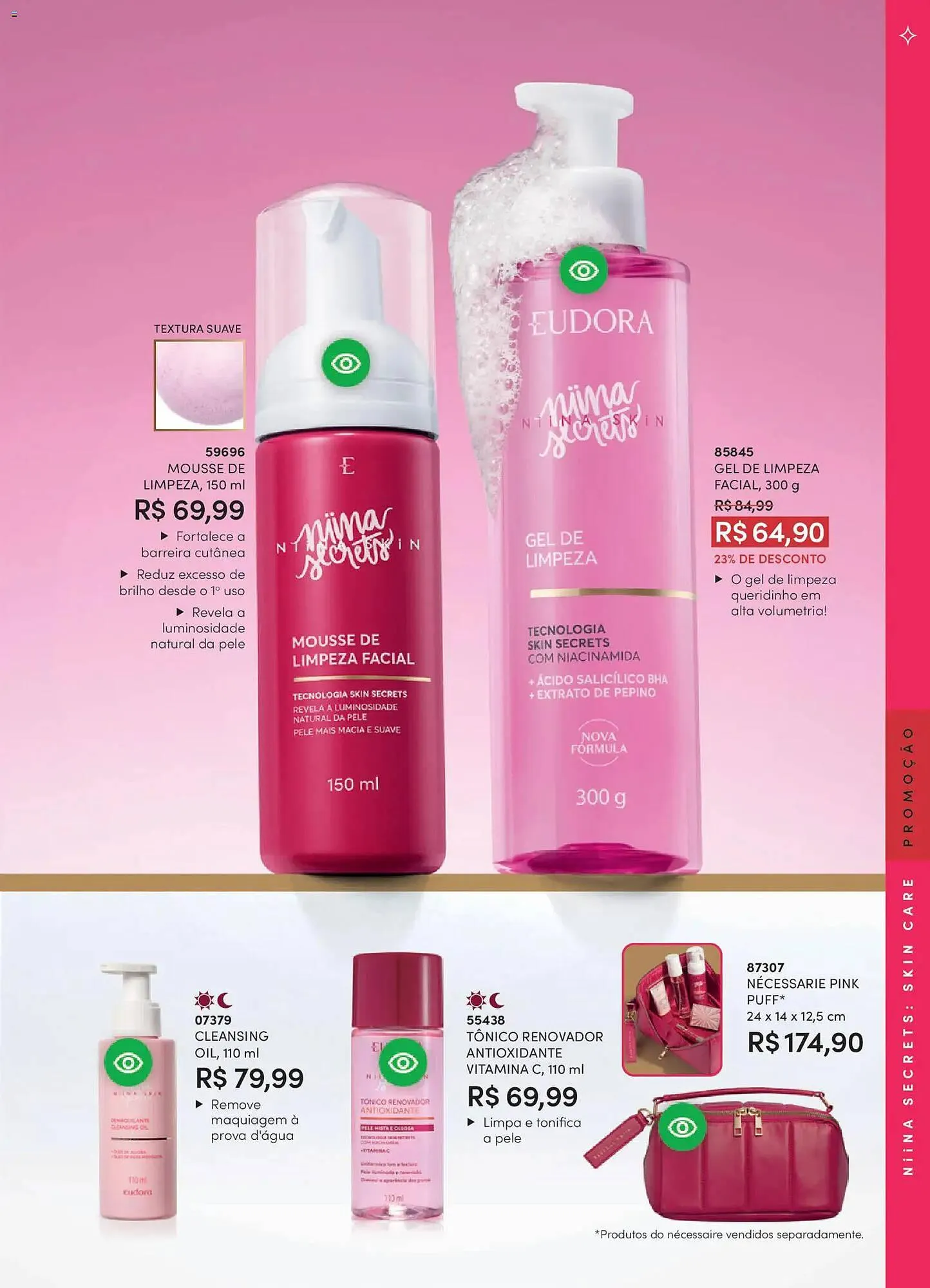 Encarte de Catálogo Eudora 19 de fevereiro até 19 de março 2026 - Pagina 73