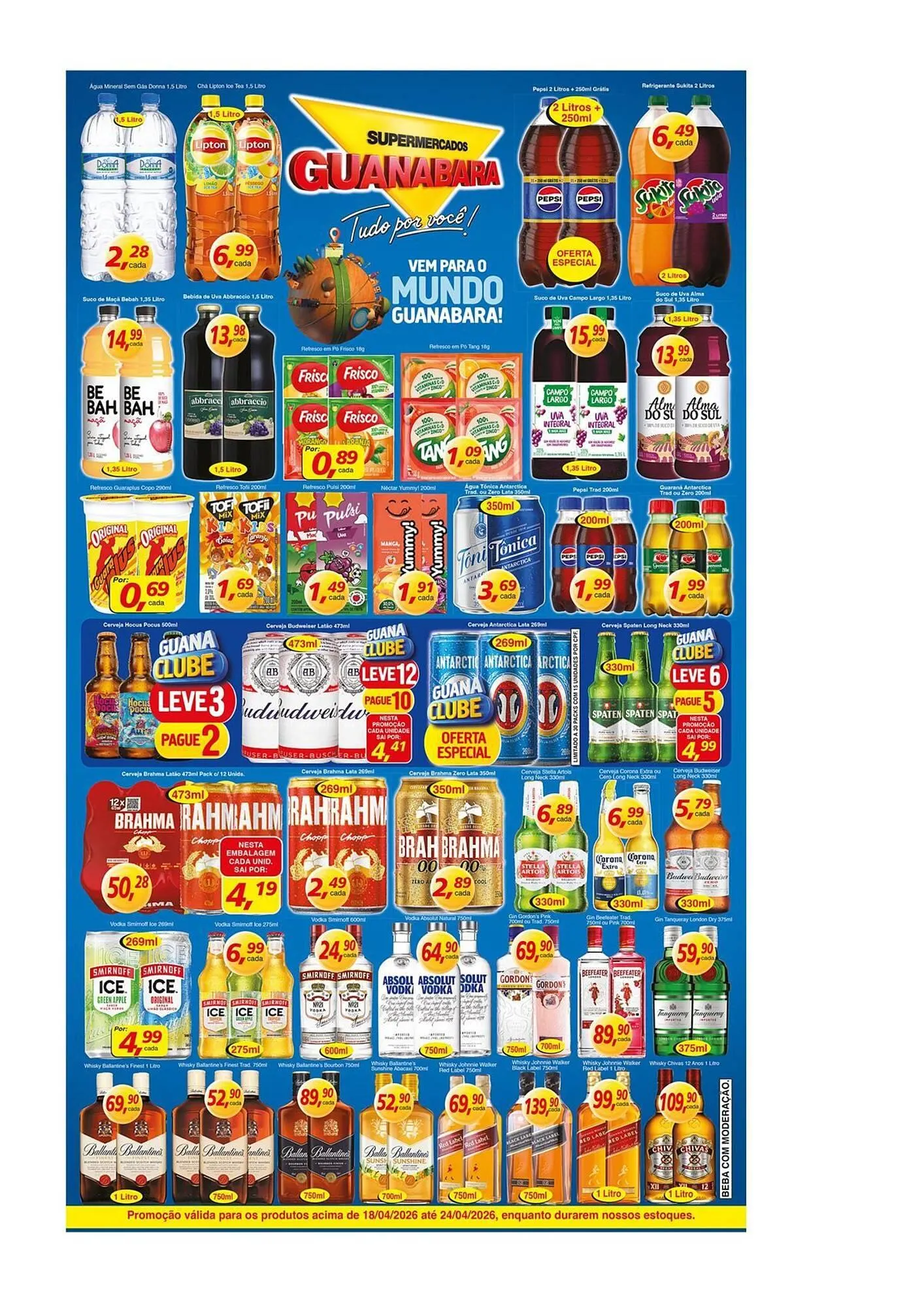 Encarte de Encarte Supermercados Guanabara 18 de abril até 24 de abril 2026 - Pagina 4
