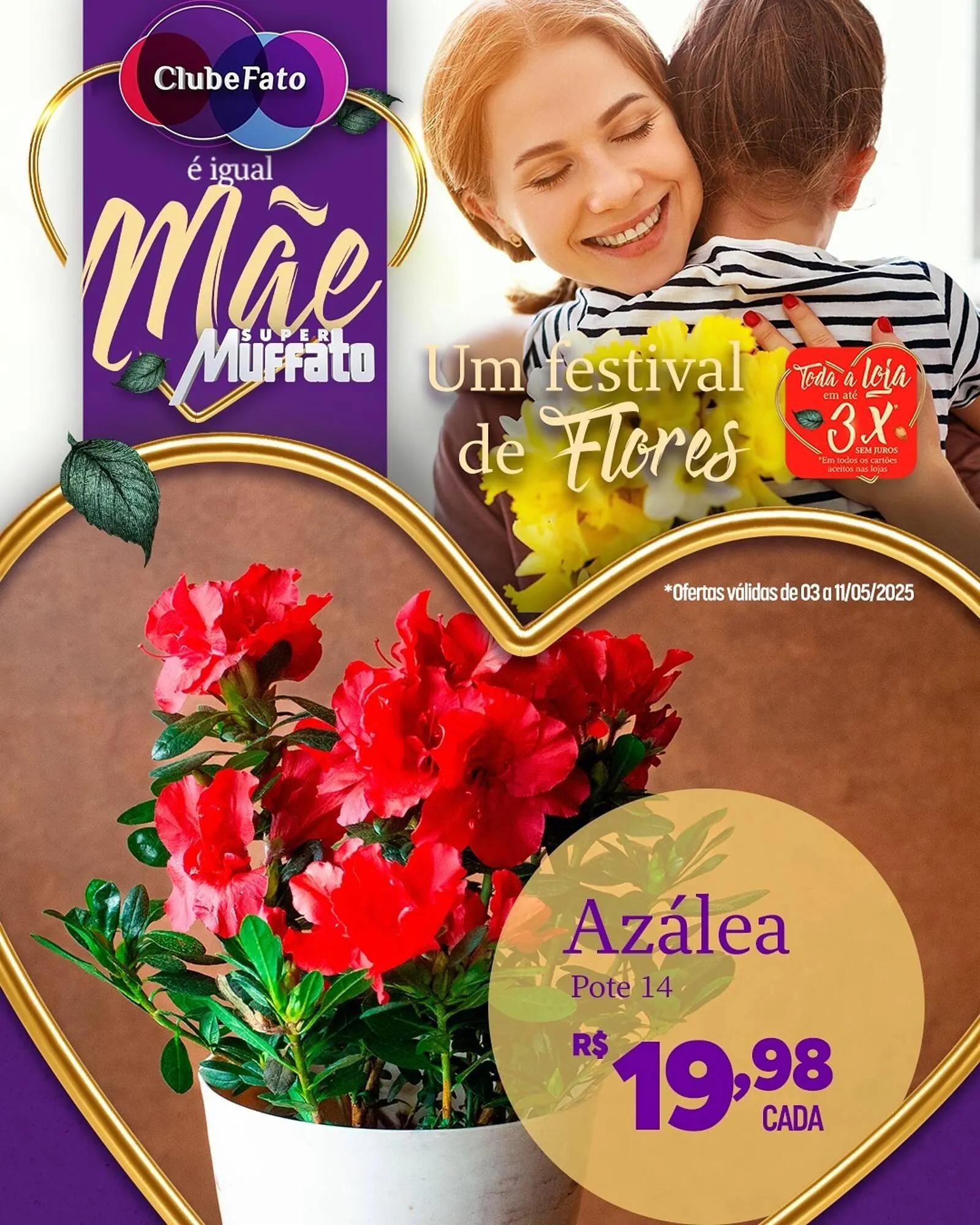 Encarte de Catálogo Muffato 4 de maio até 11 de maio 2025 - Pagina 1