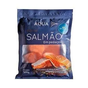 Filé De Salmão Oceani Aquachile Pedaços 500g