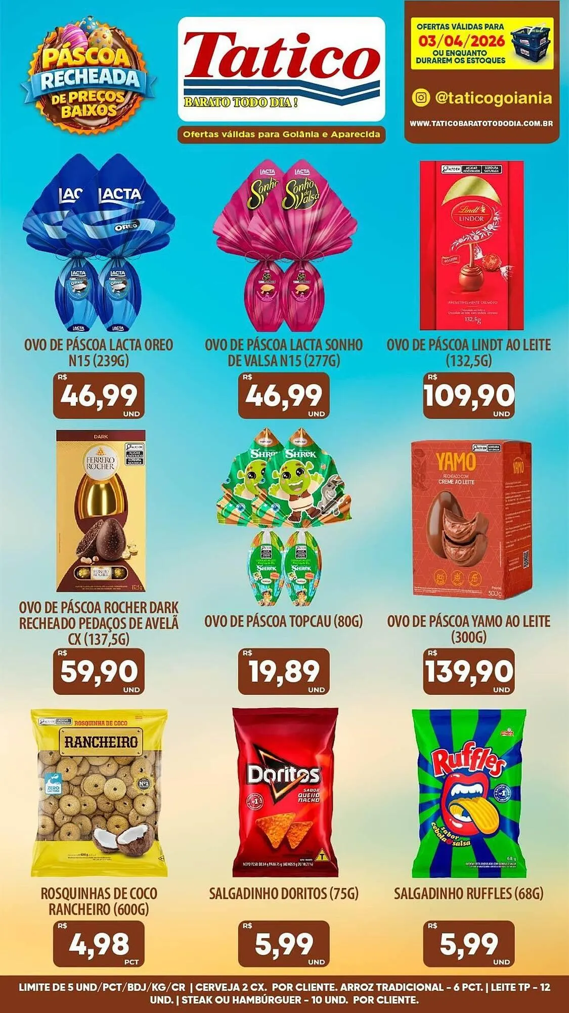 Encarte de Tabloide Tatico 3 de abril até 3 de abril 2026 - Pagina 10