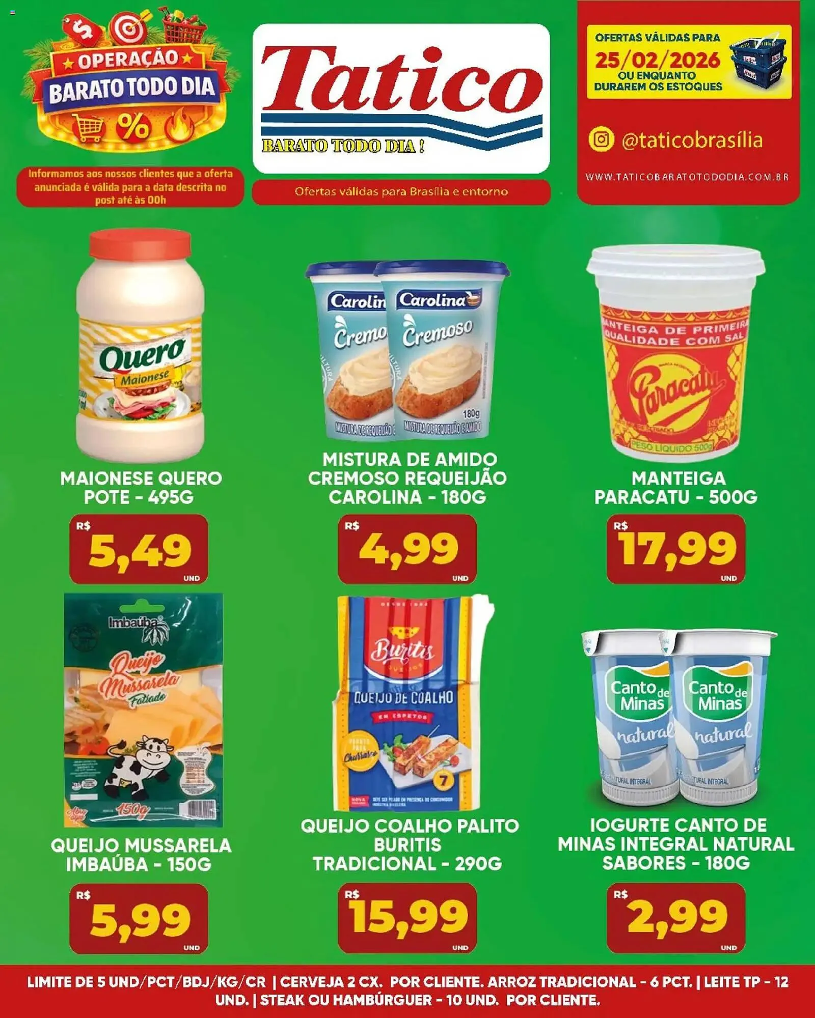 Encarte de Tabloide Tatico 25 de fevereiro até 25 de fevereiro 2026 - Pagina 6