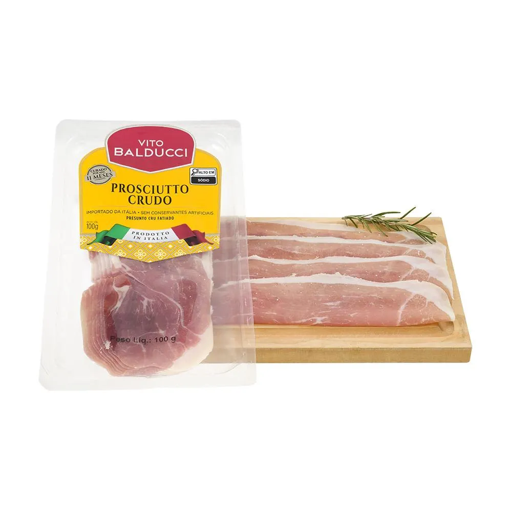 Presunto Cru Italiano Vitto Balducci 100 G | Oba Hortifruti