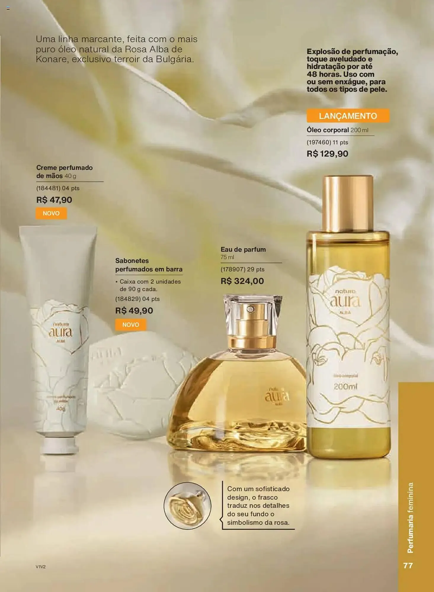 Encarte de Catálogo Natura 14 de outubro até 4 de novembro 2025 - Pagina 77
