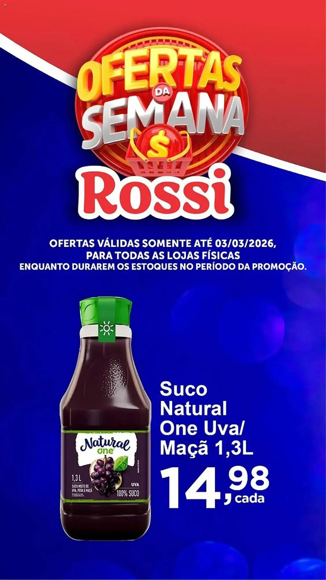 Encarte de Folheto Rossi Supermercado 26 de fevereiro até 3 de março 2026 - Pagina 2