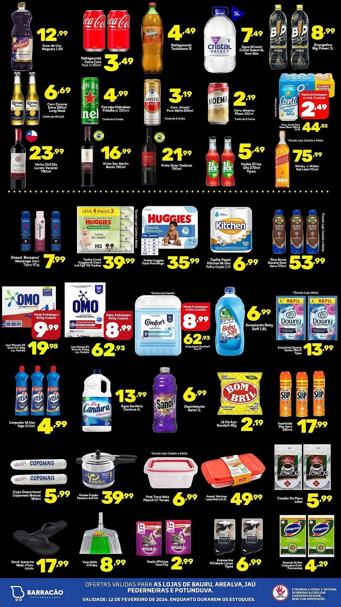 Encarte de Catálogo Barracão Supermercado 12 de fevereiro até 12 de fevereiro 2026 - Pagina 4