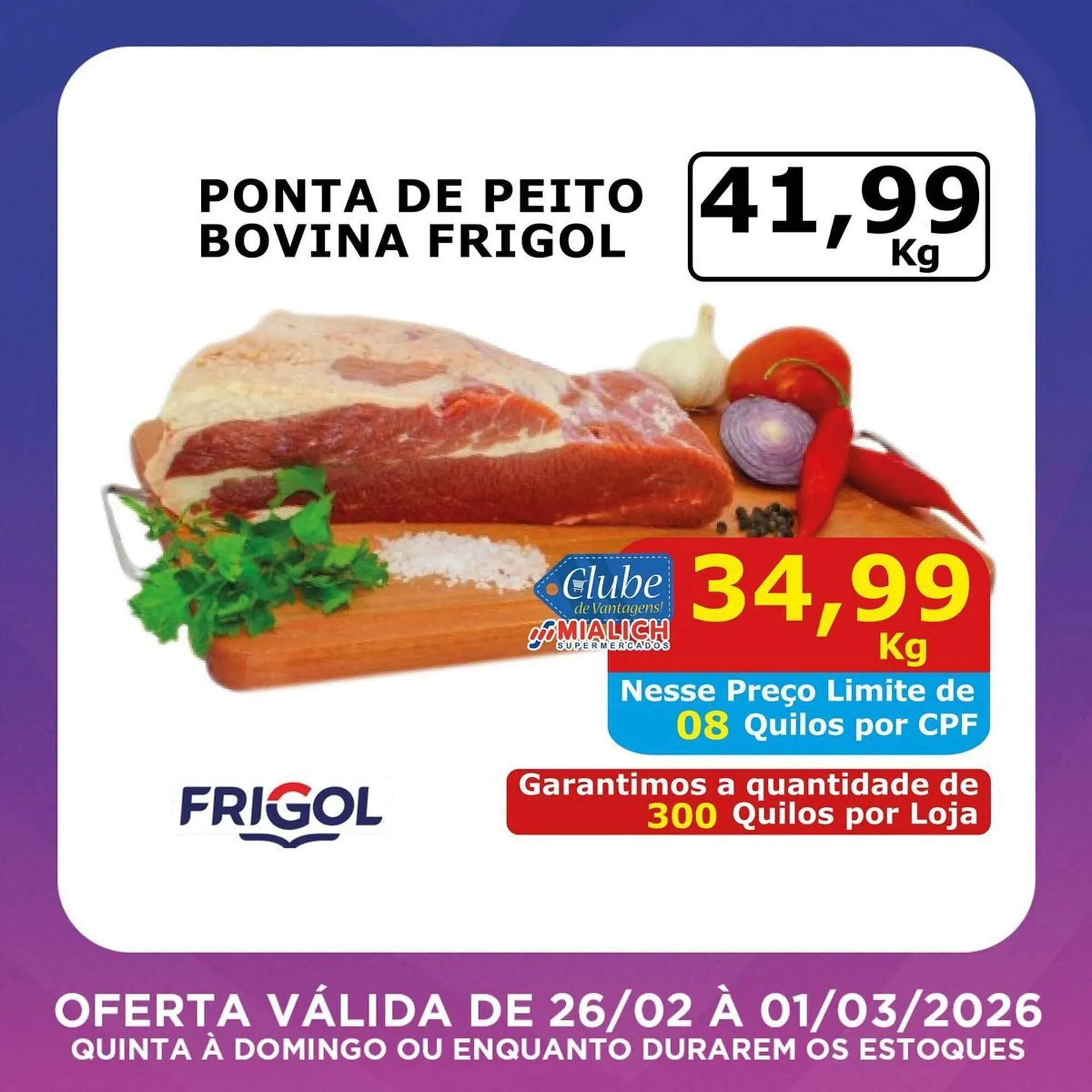 Encarte de Catálogo Mialich Supermercados 26 de fevereiro até 1 de março 2026 - Pagina 5