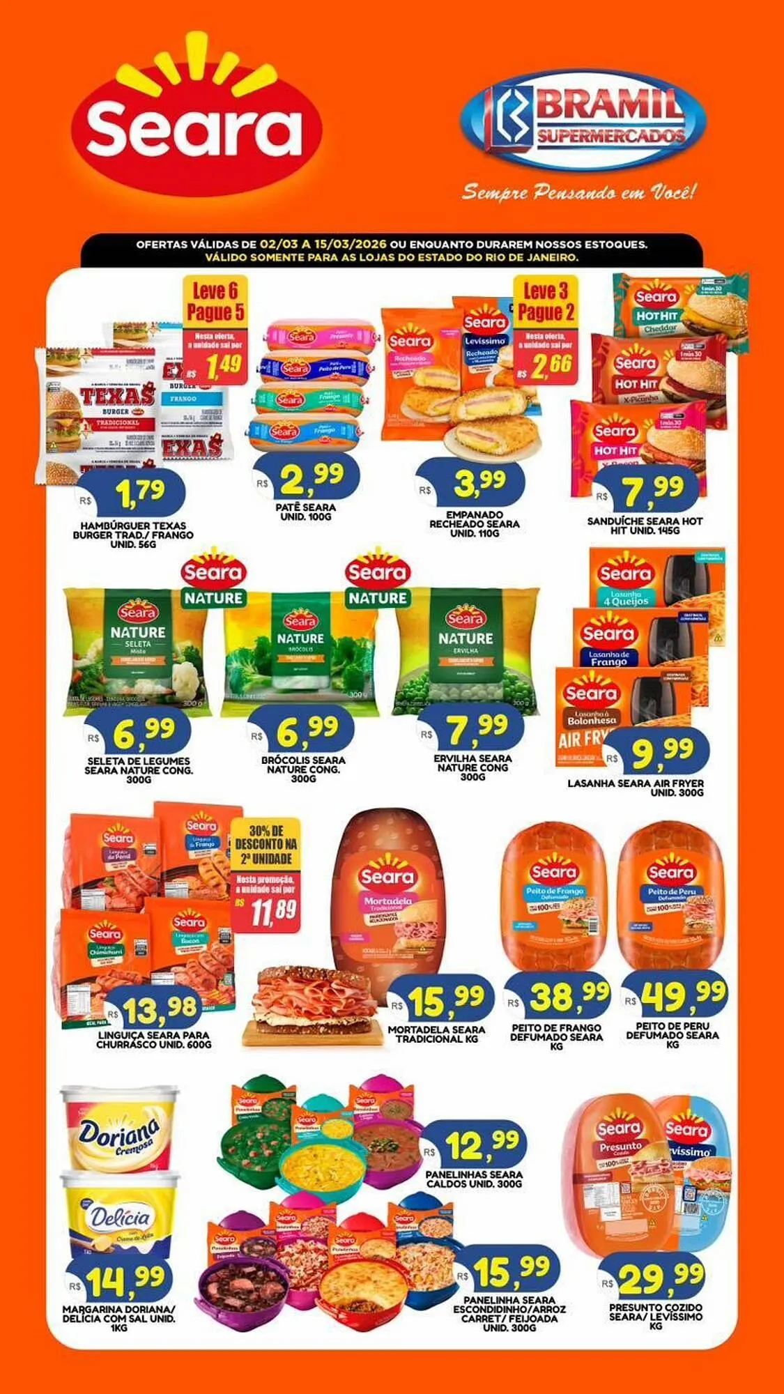 Encarte de Encarte Bramil Supermercados 2 de março até 15 de março 2026 - Pagina 1